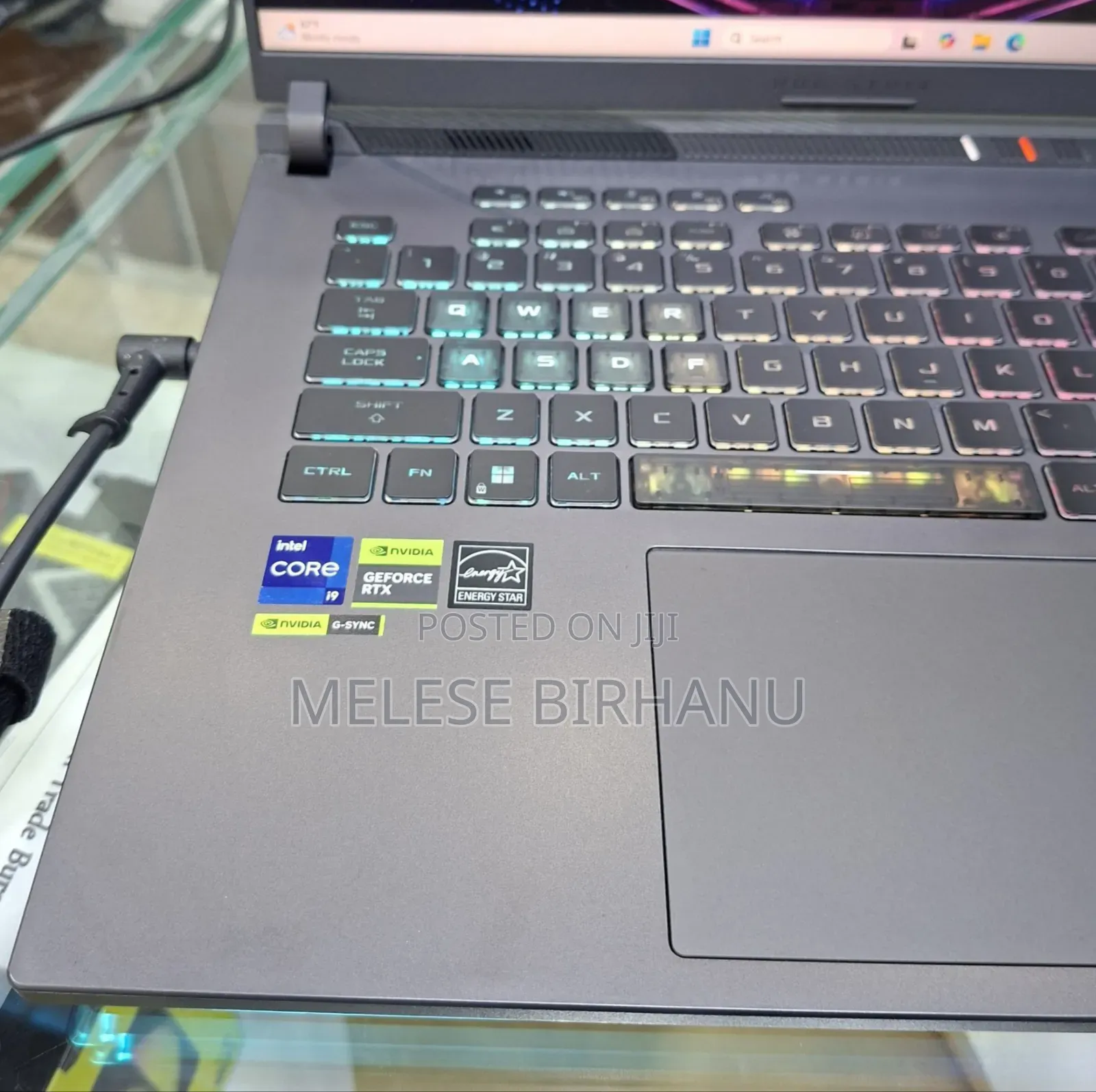 New Laptop Asus ROG Strix SKT T1 Hero Edition 32GB Intel Core i9 SSD 1T