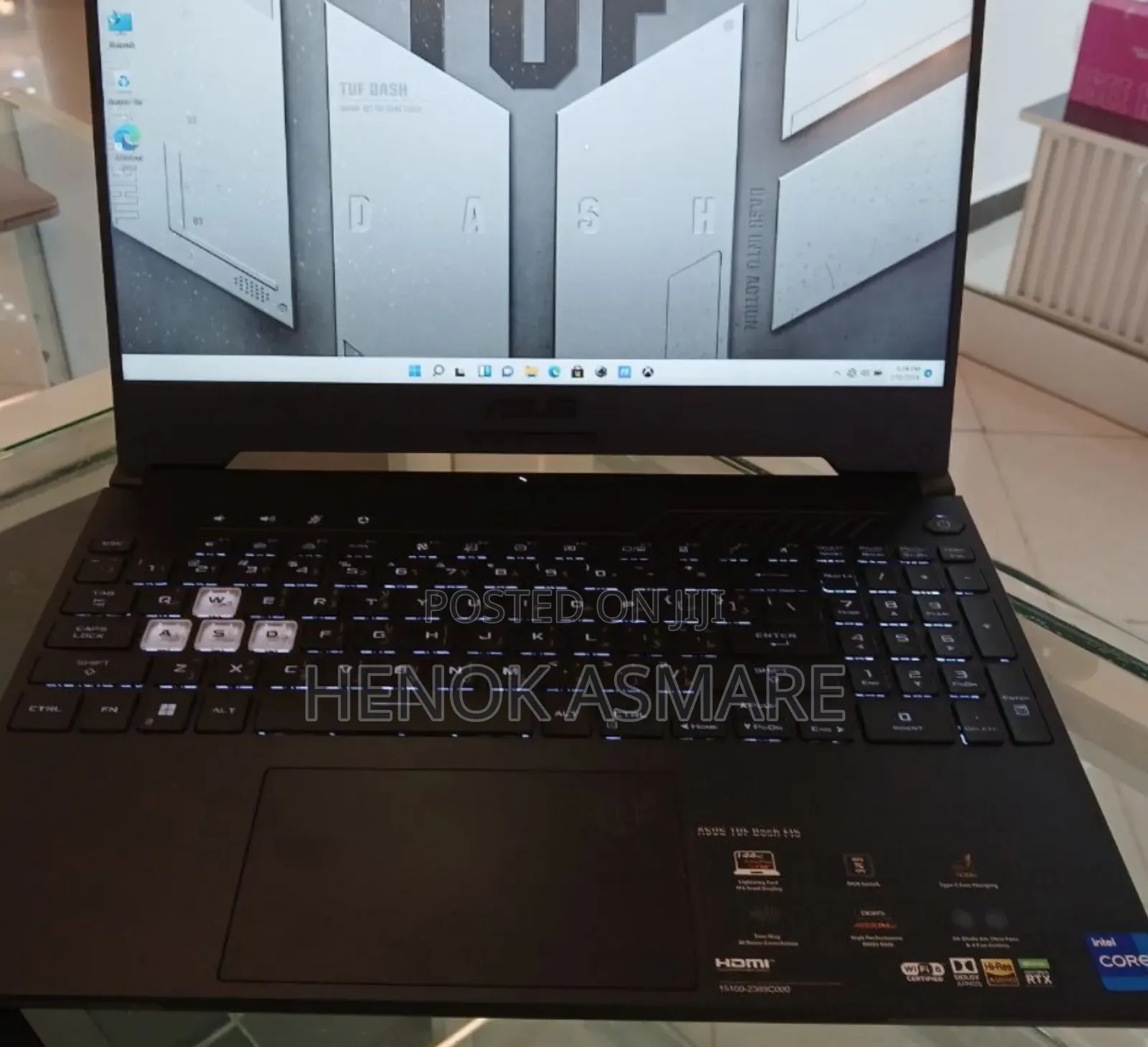 New Laptop Asus TUF Gaming A15 16GB Intel Core I7 SSD 512GB
