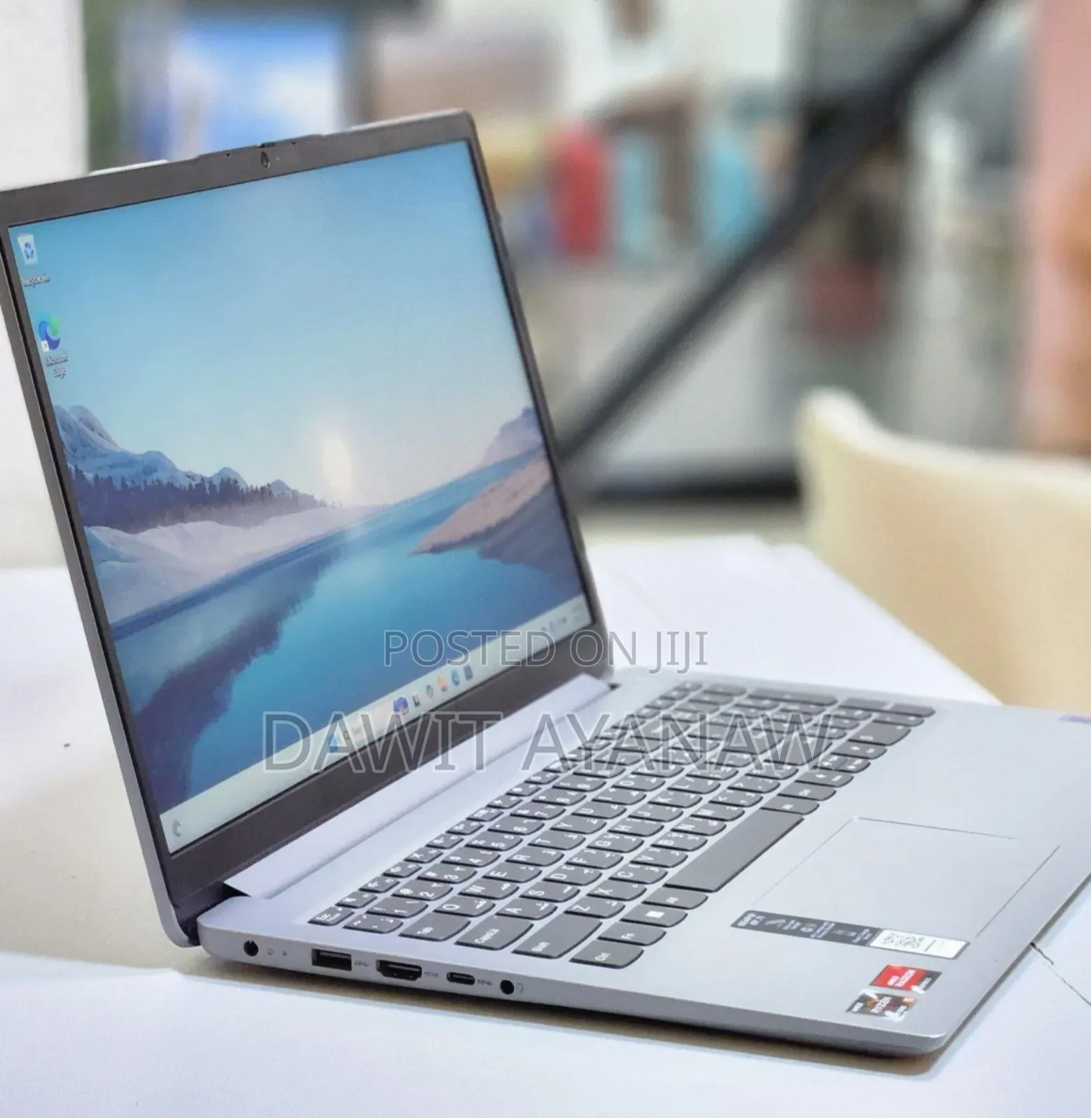 New Laptop Lenovo Ideapad 3 8GB AMD Ryzen 5 SSD 512GB