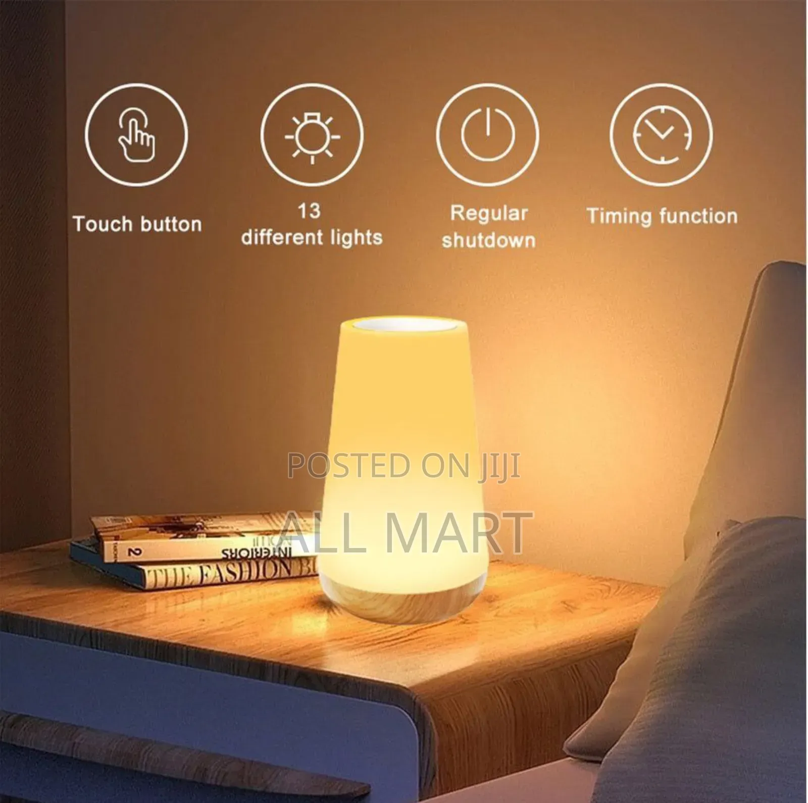 Majic Touch Light Bedside Lamp