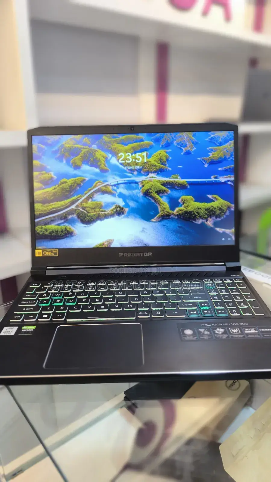 New Laptop Acer Predator Helios 300 16GB Intel Core i7 SSD 1T