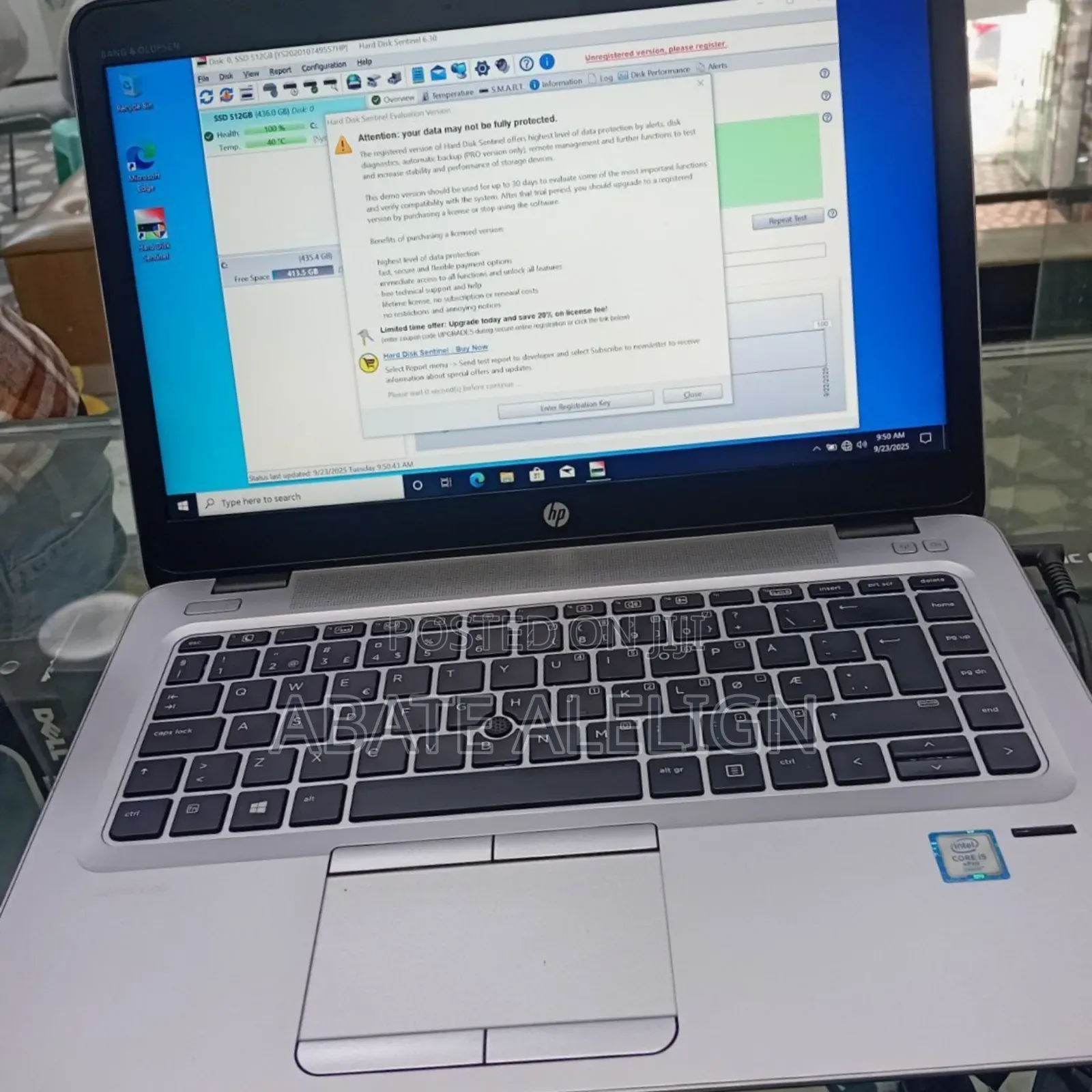 New Laptop HP EliteBook 840 8GB Intel Core I5 SSD 512GB