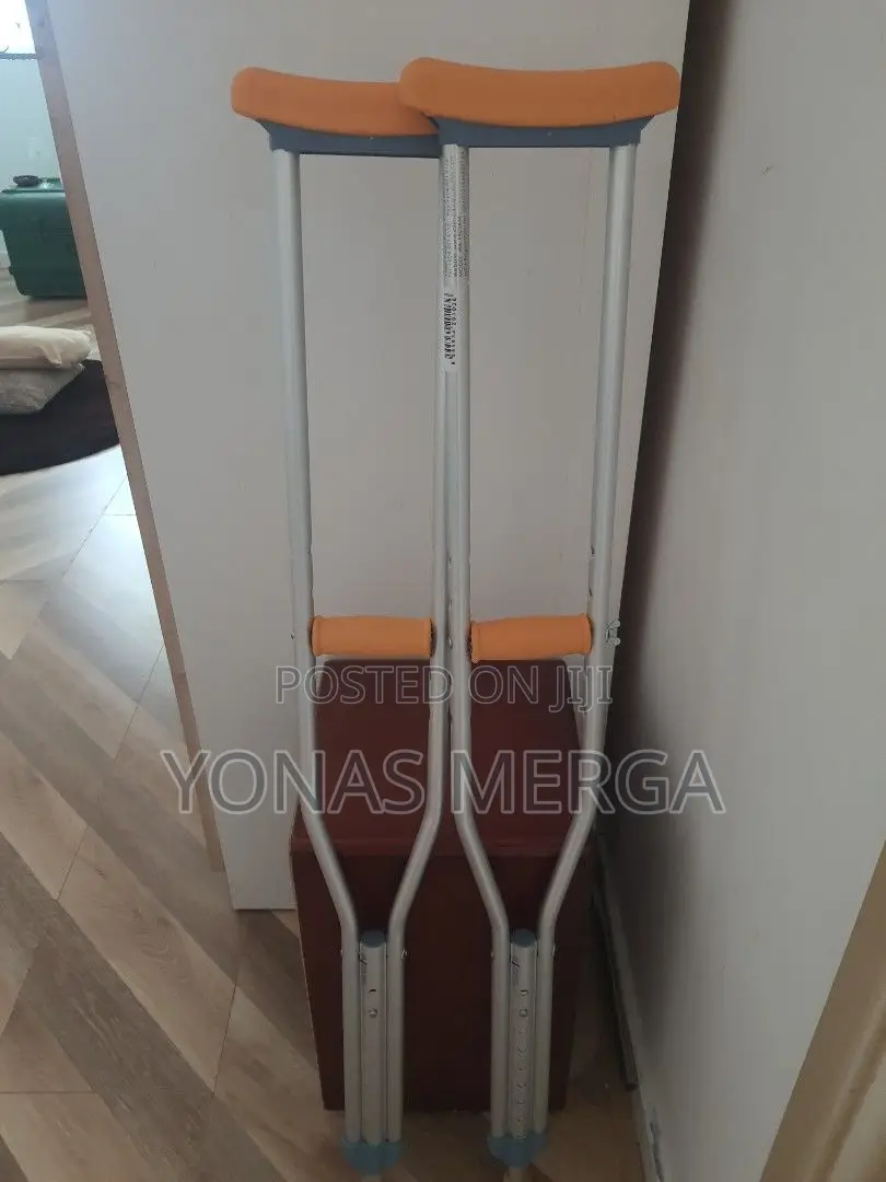 New Proactive Medical Walking Crutches With Adjustment Handgrip