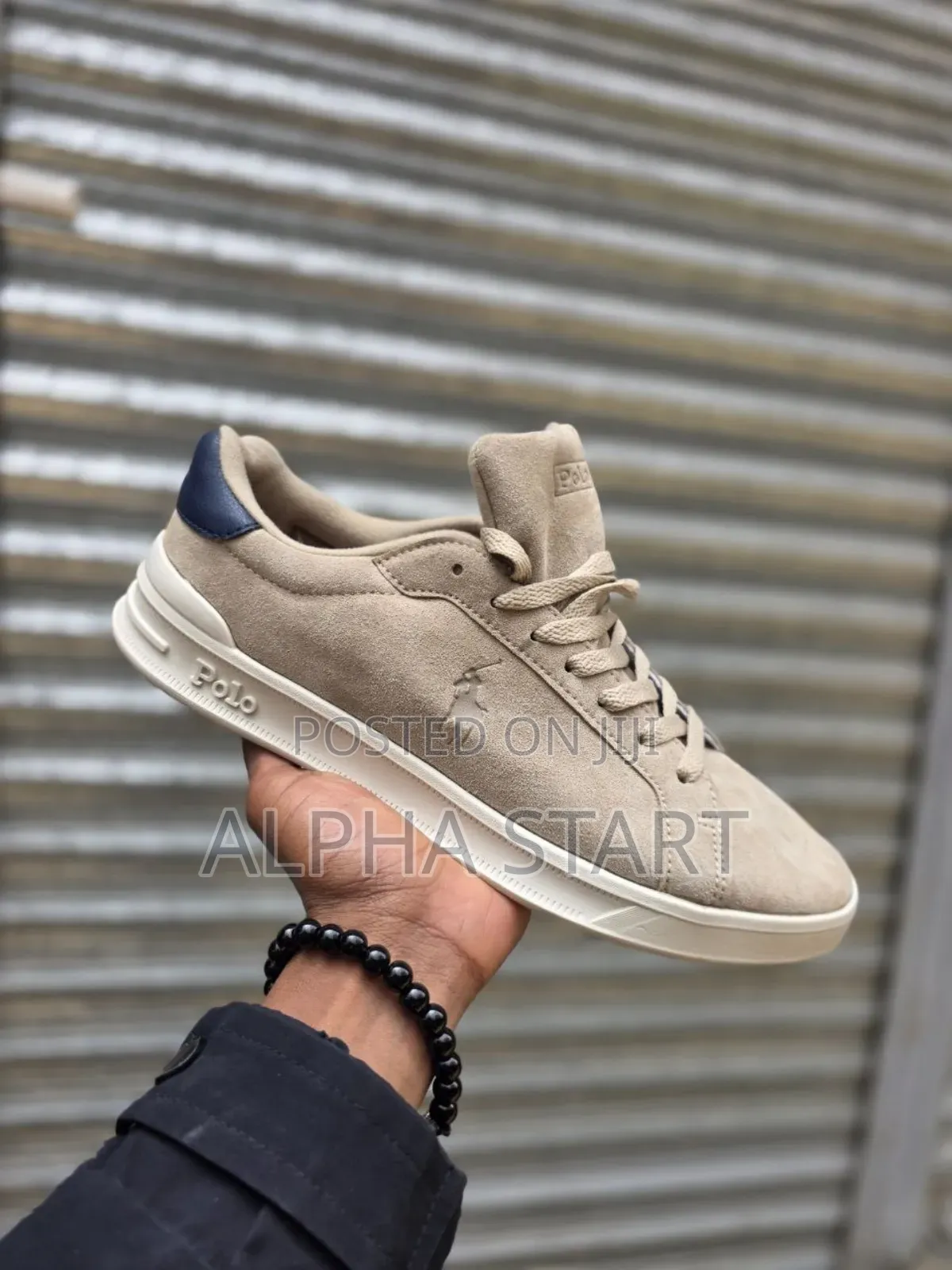 Polo High Master Quality Flat Gray Color Shoes for You