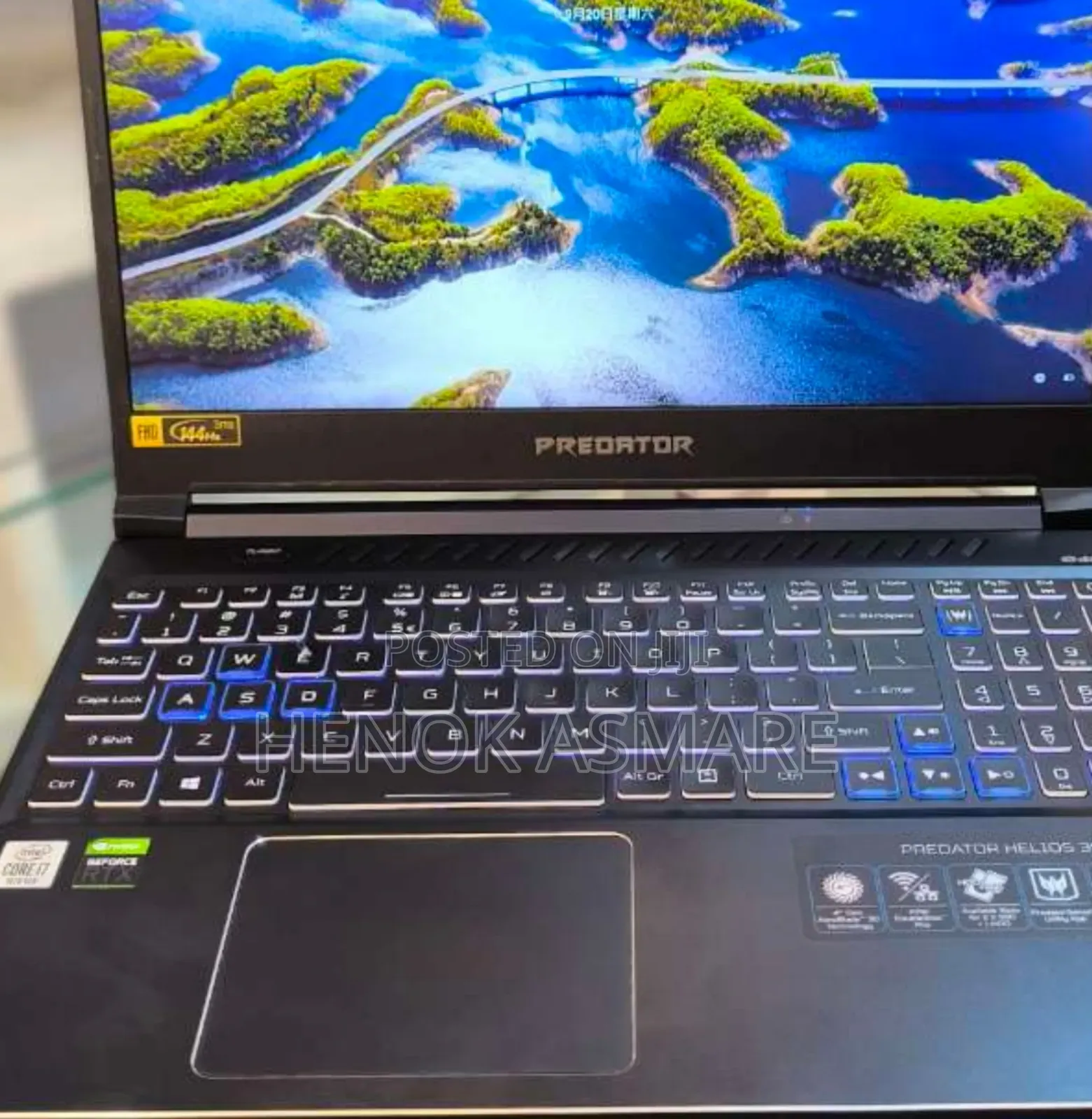 New Laptop Acer Predator Helios 300 16GB Intel Core I7 SSD 1T