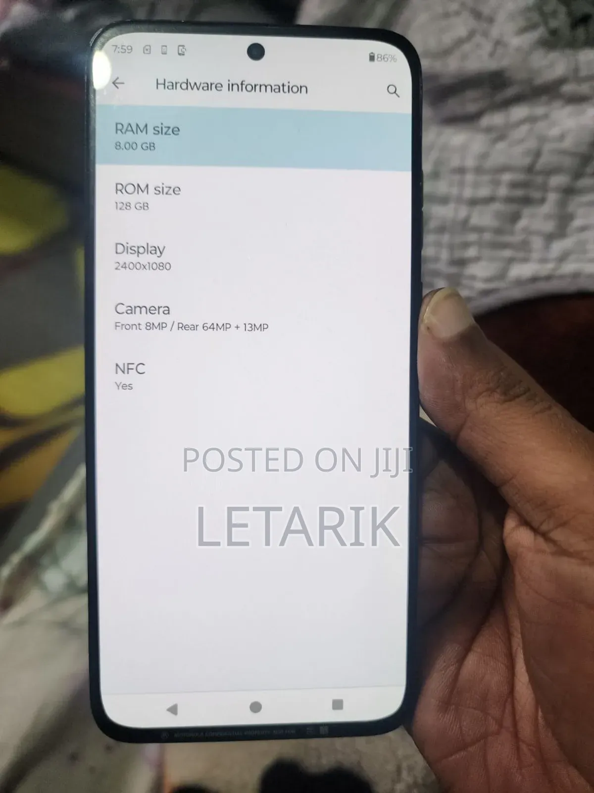 Motorola Edge 30 Neo 128 GB Black