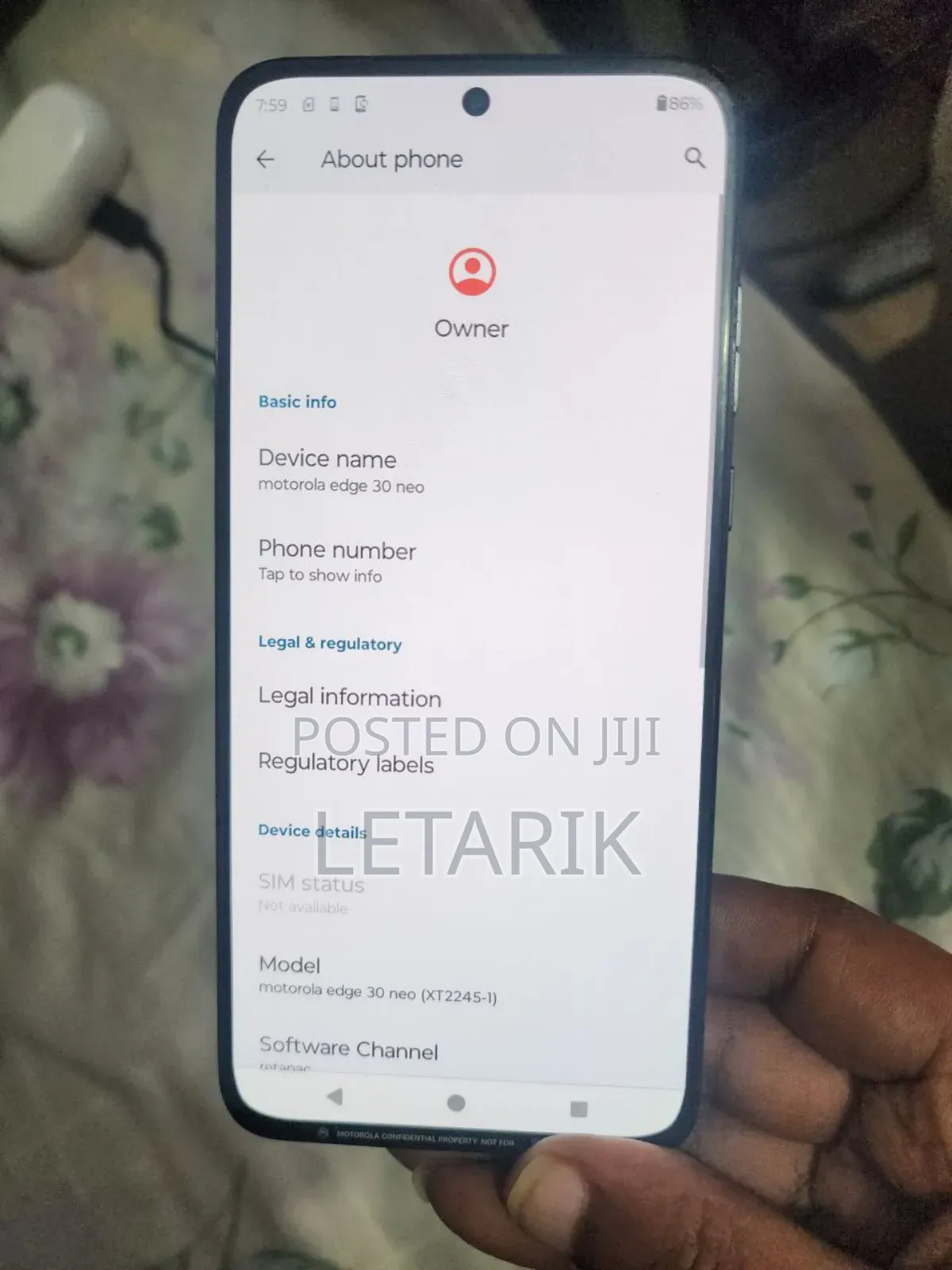 Motorola Edge 30 Neo 128 GB Black