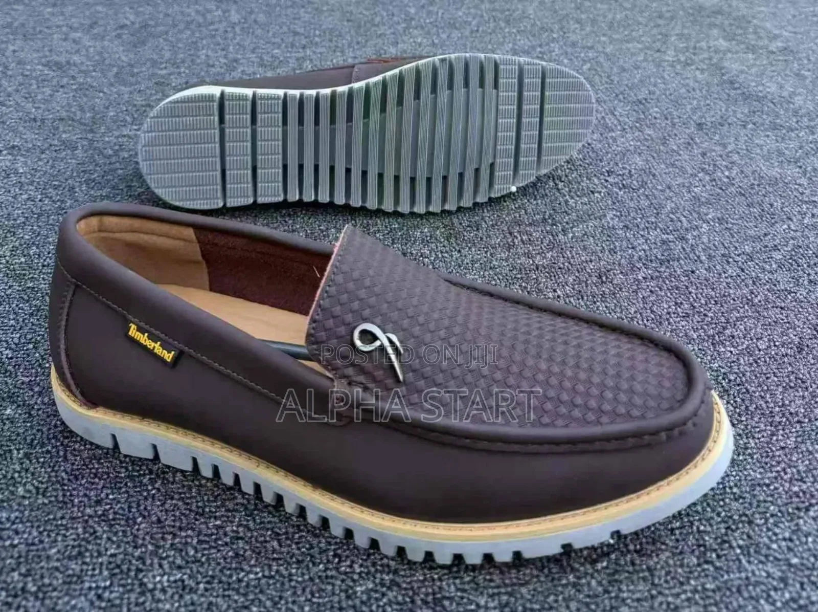 Timberland High Master Quality Flat Lather Shoes for You Brown Color