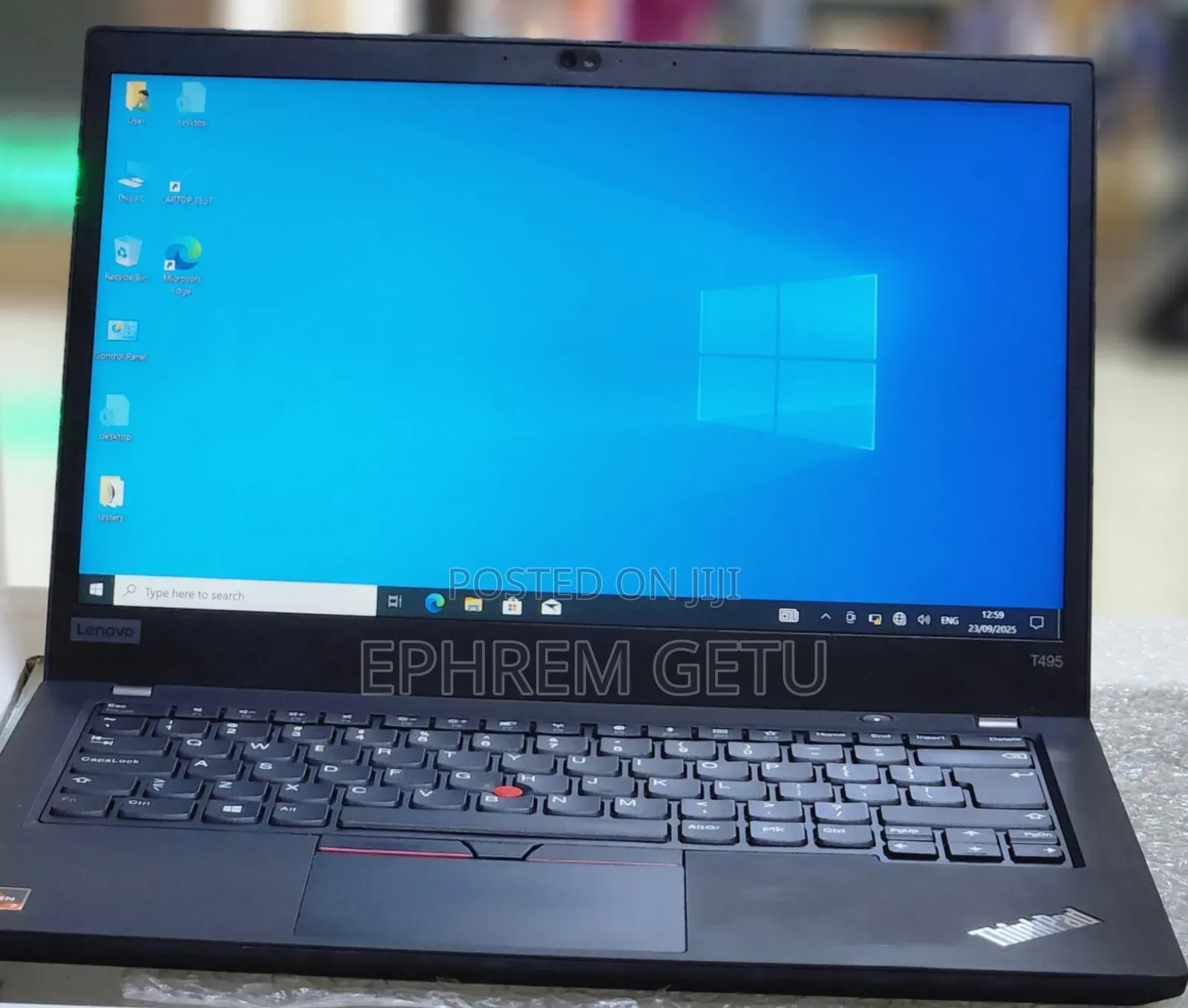 New Laptop Lenovo Thinkpad T490s 16GB AMD Ryzen 7 SSD 512GB