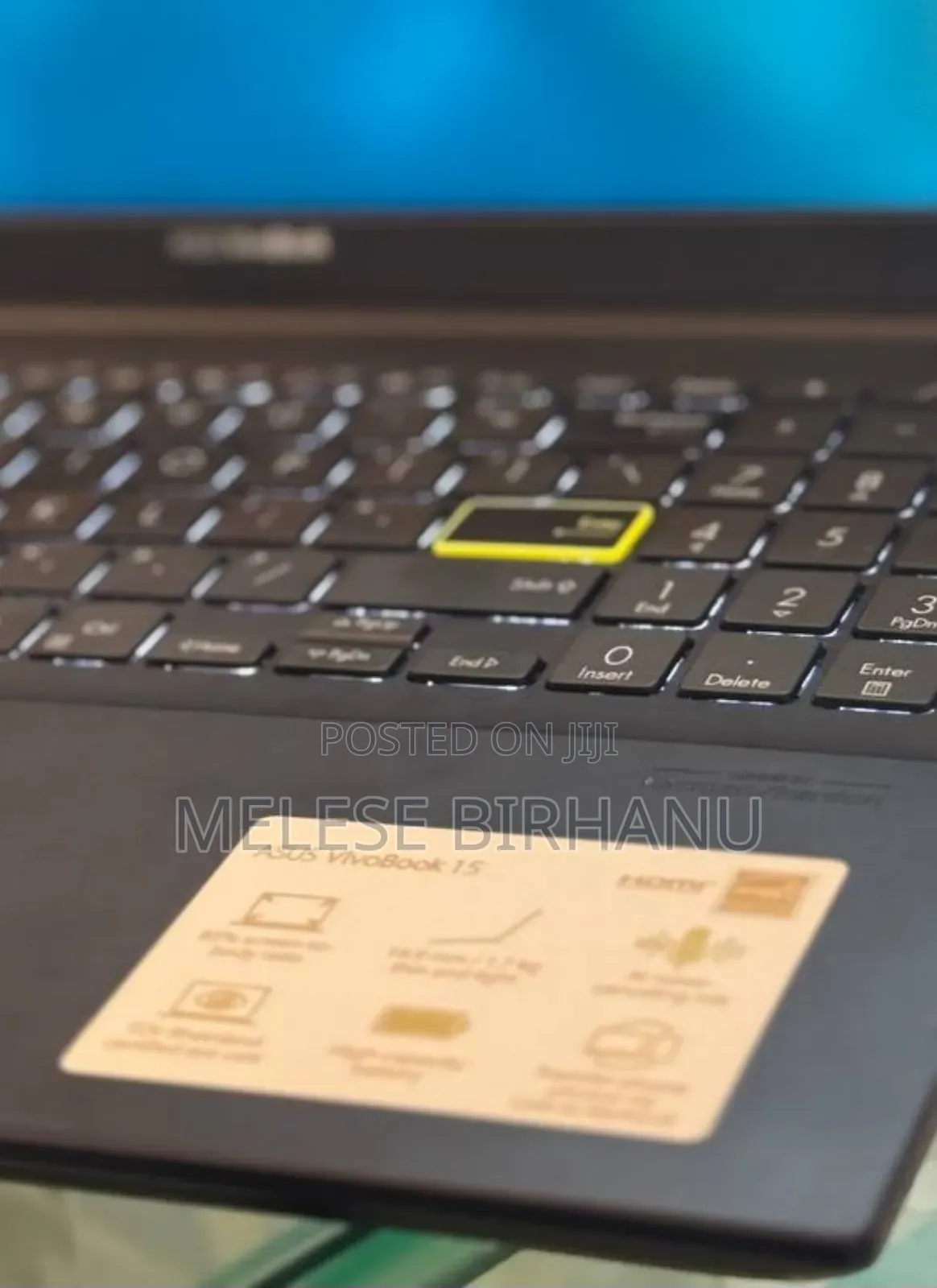 New Laptop Asus VivoBook 15 X540NA 16GB Intel Core I5 SSD 256GB