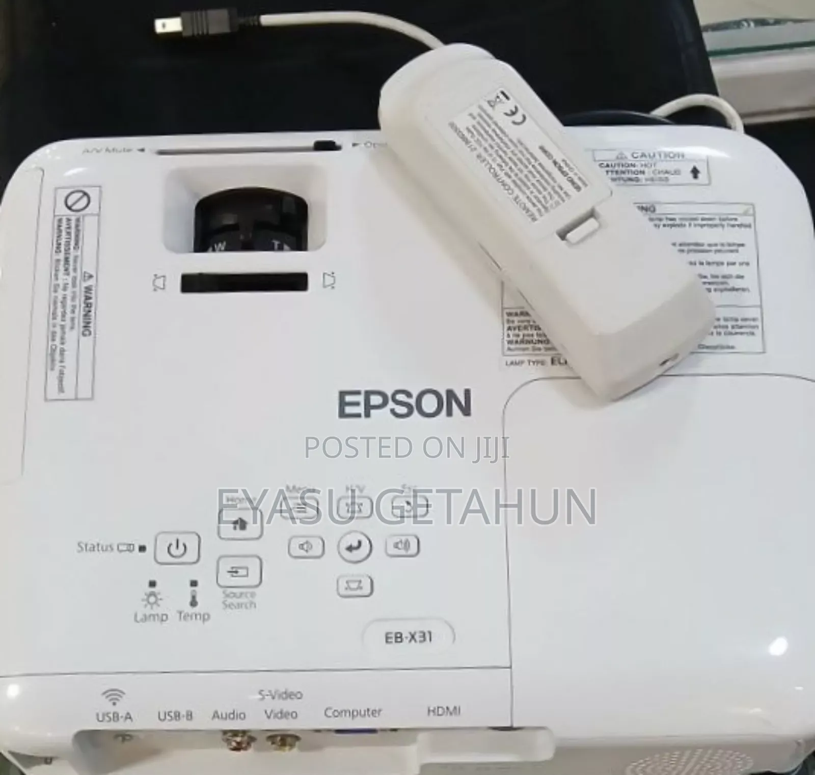 Epson Projector With Remote