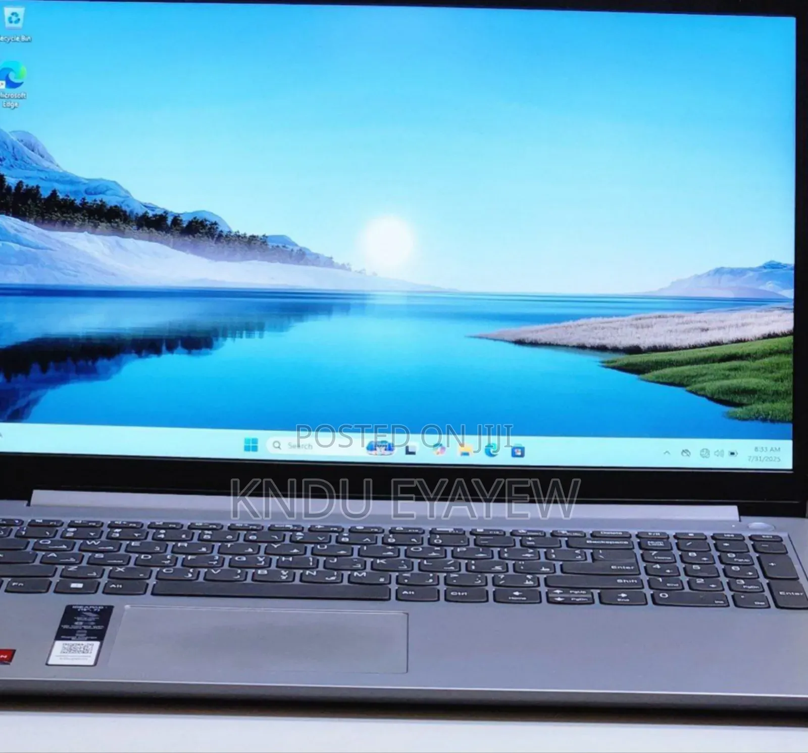 New Laptop Lenovo 8GB AMD Ryzen 5 SSD 512GB