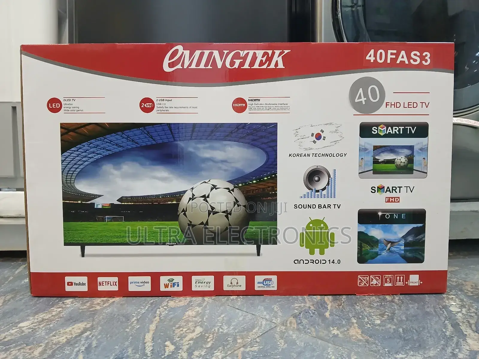 Emingtek 40 Inch Smart Android Tv