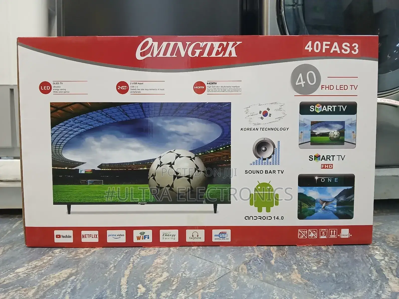 Emingtek 40 Inch Smart Android Tv