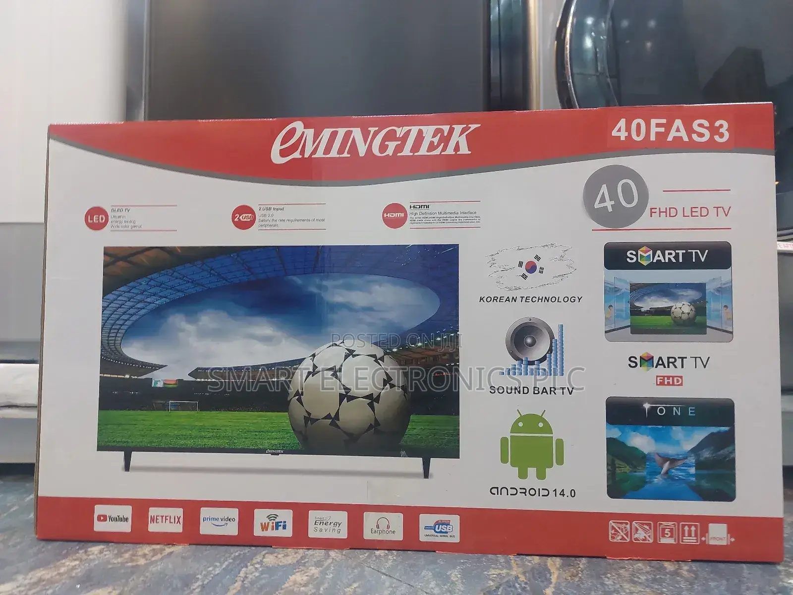 Emingtek 40 Inch Smart Android Tv