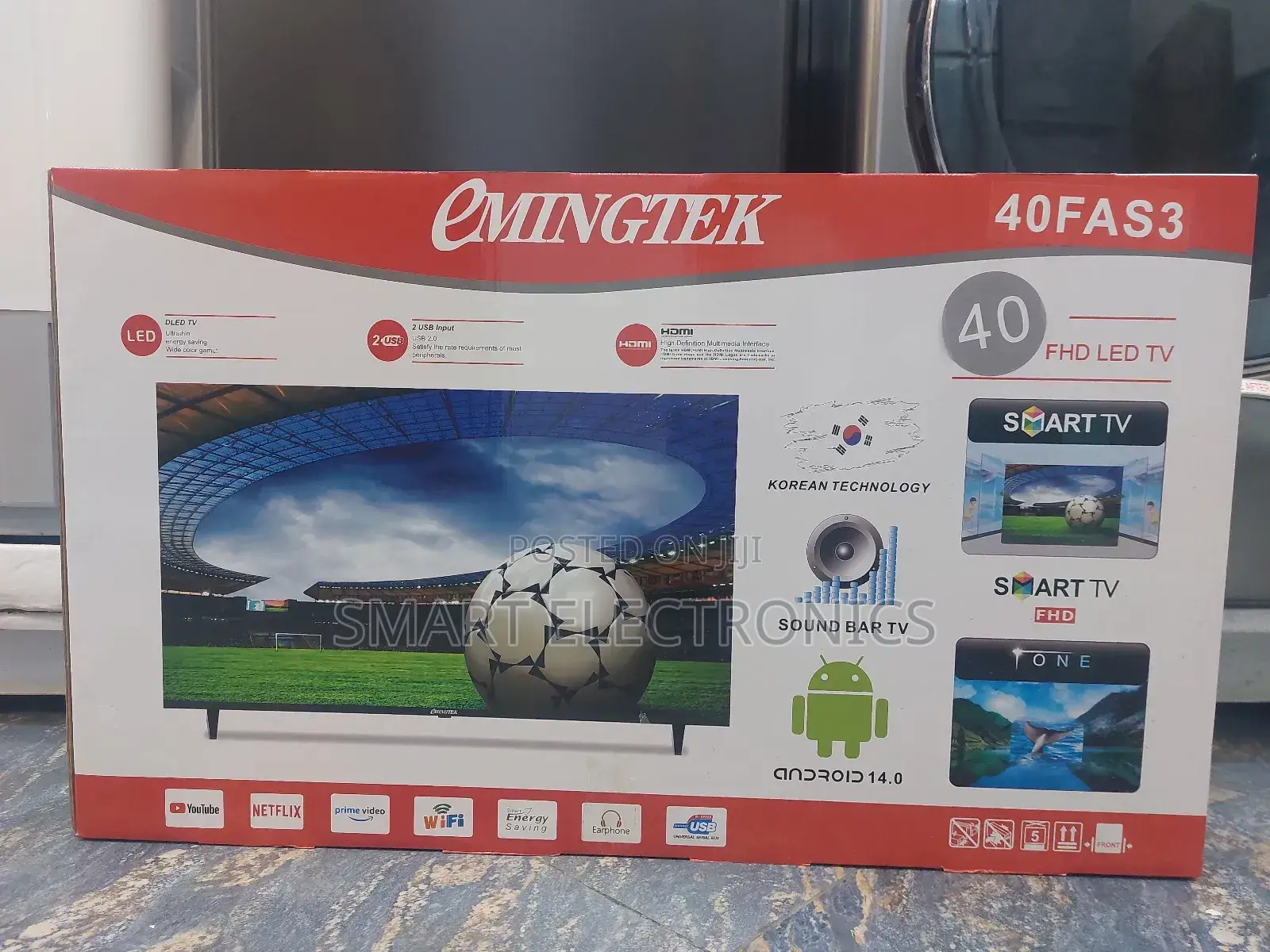 Emingtek 40 Inch Smart Android Tv