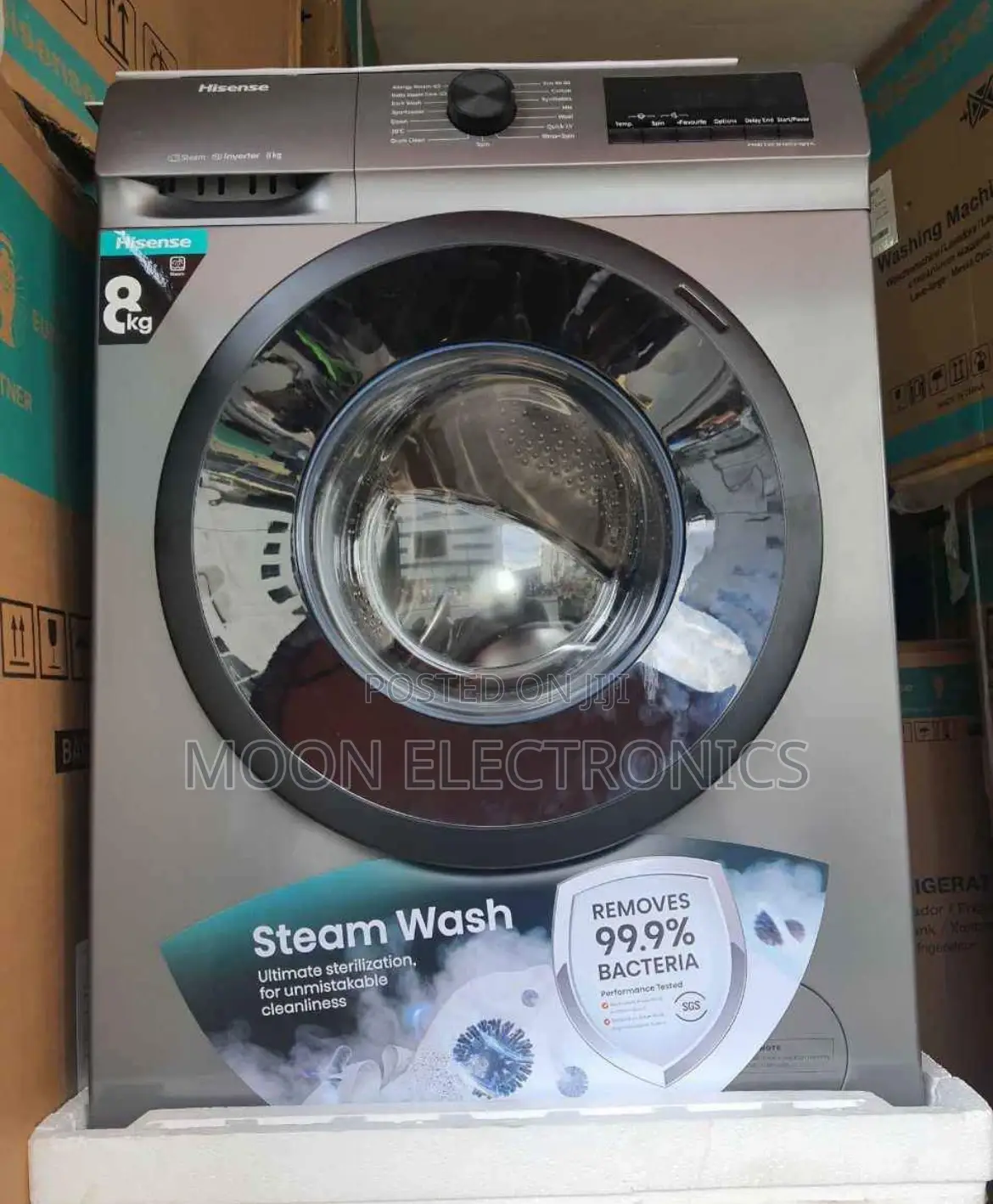Hisense 10 Kg Fully Automatic Washing Machine – Powerful Easy!