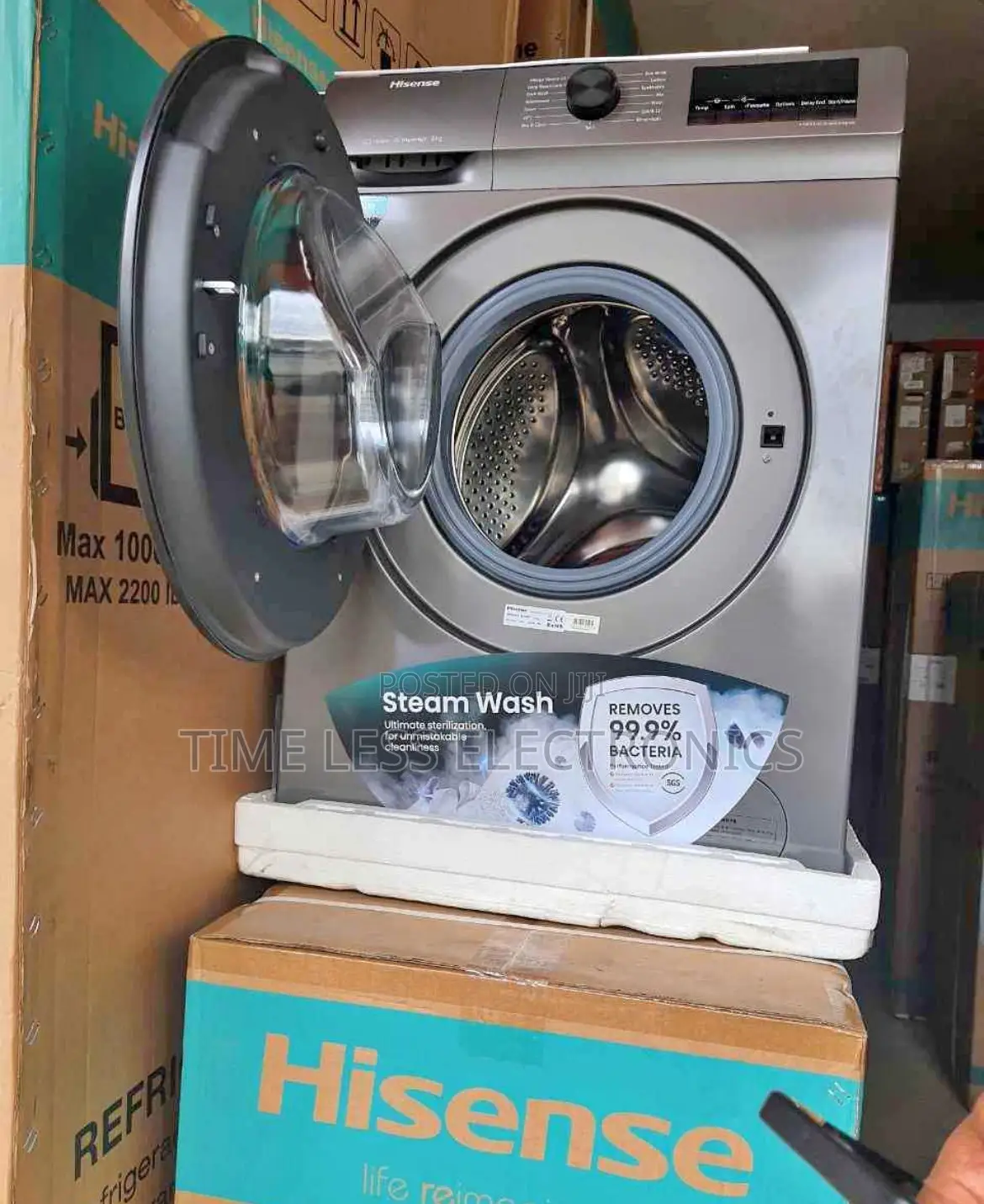 Hisense 10 Kg Fully Automatic Washing Machine – Powerful Easy!