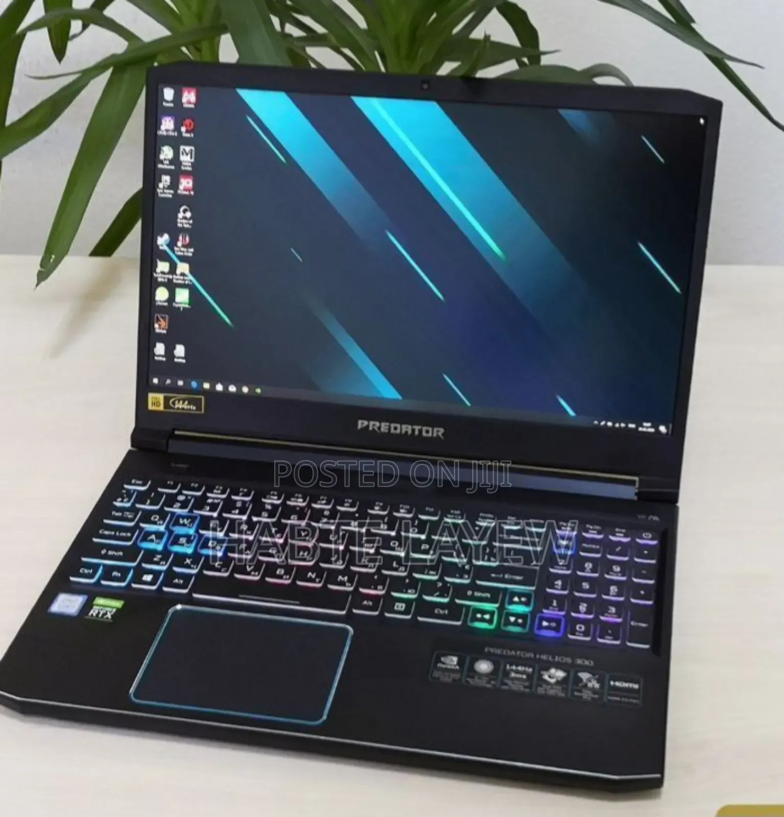 New Laptop Acer Predator Helios 300 16GB Intel Core i7 SSD 512GB