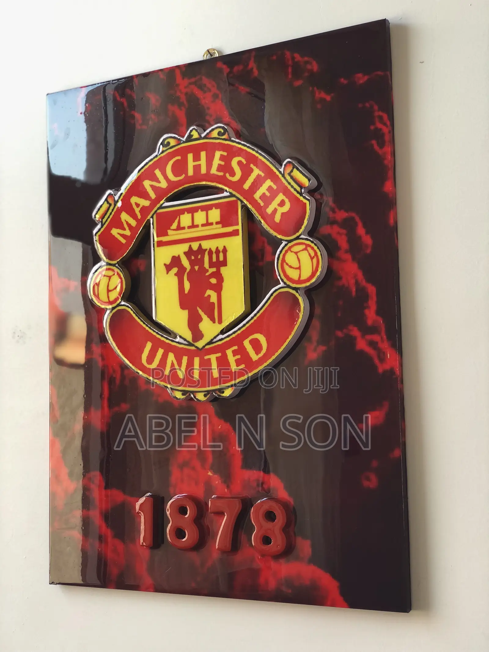 Manchester United Wall Art (Epoxy)