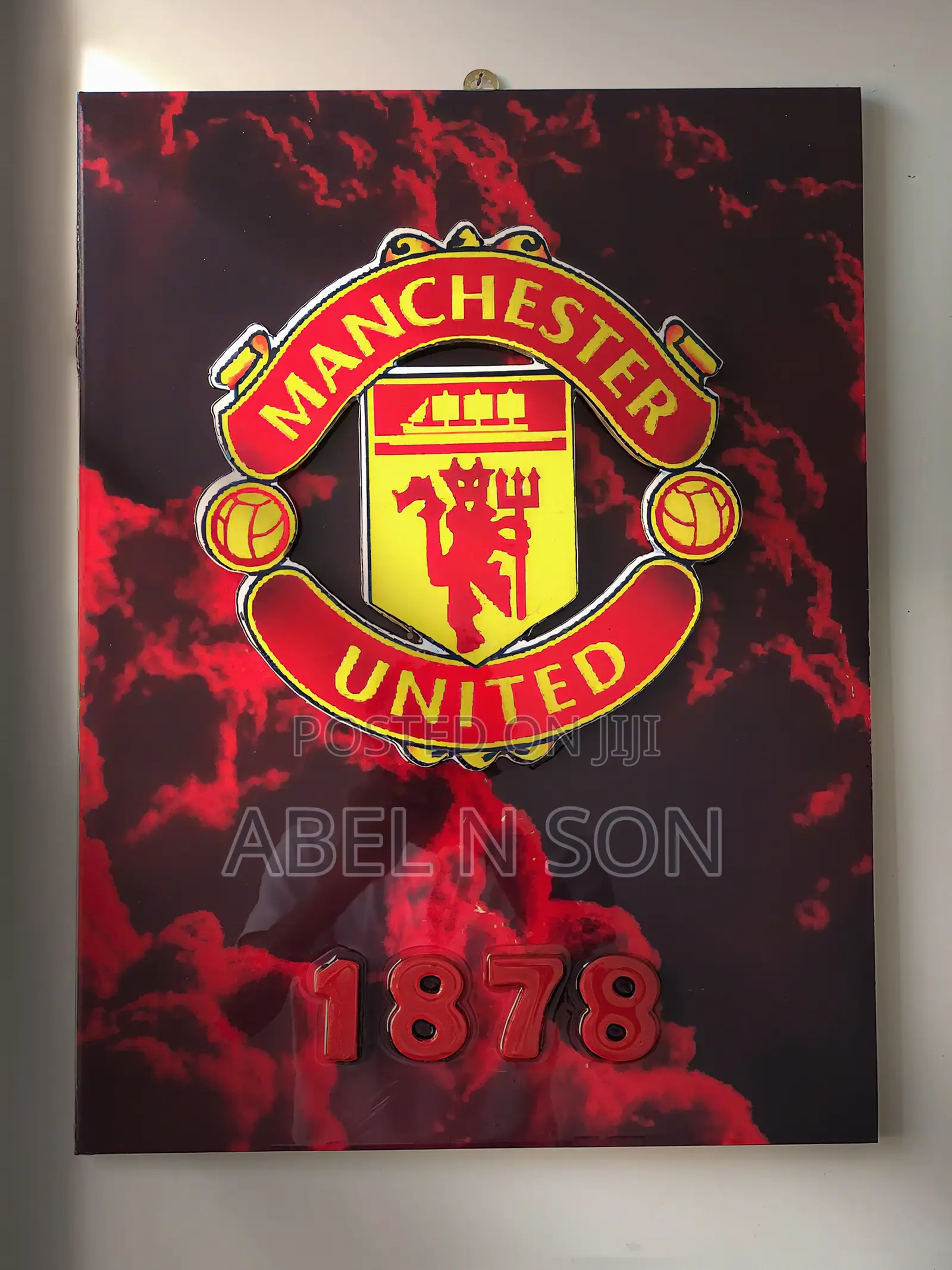 Manchester United Wall Art (Epoxy)