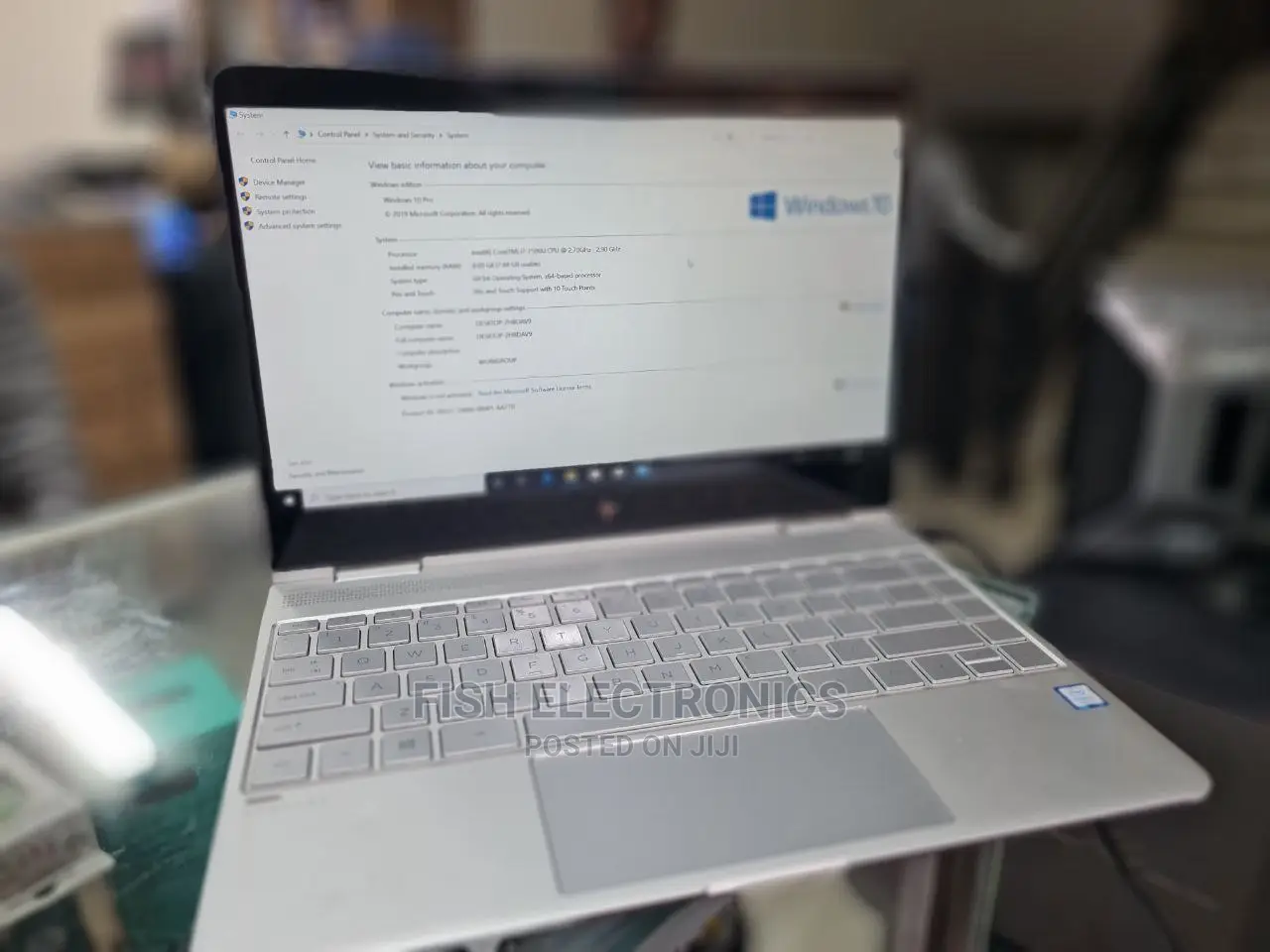 New Laptop HP Spectre 8GB Intel Core I7 256GB