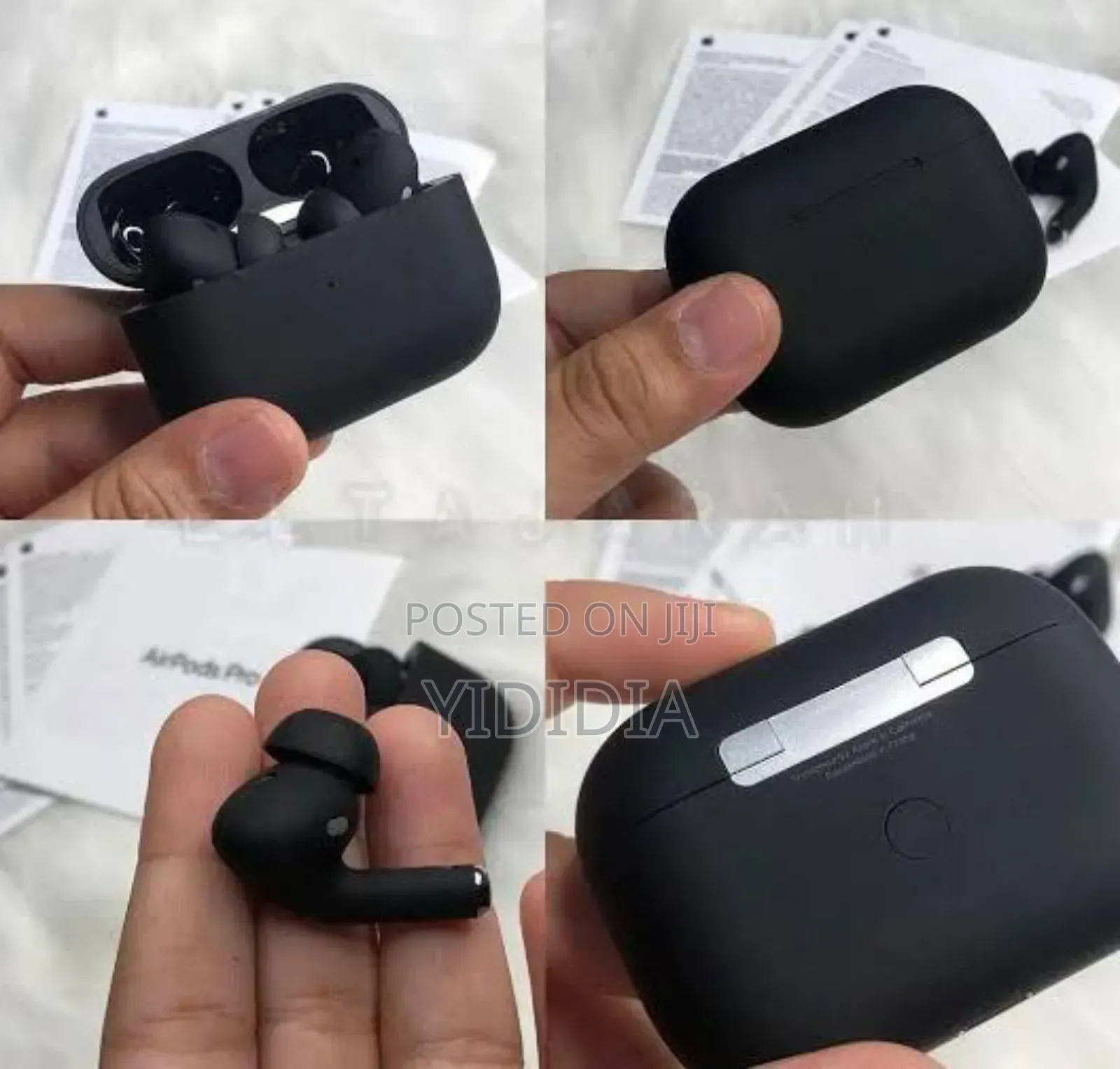 Black Airpods Pro 2nd Generation Airpod + Delivery
