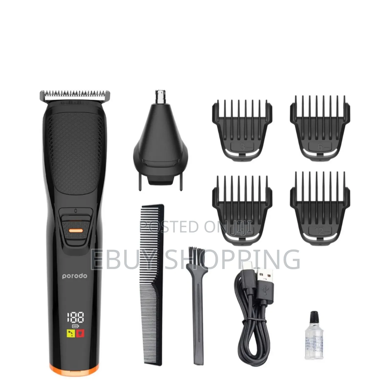 Porodo All-in-One Trimmer for Full Facial Grooming