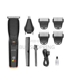 Photo - Porodo All-in-One Trimmer for Full Facial Grooming