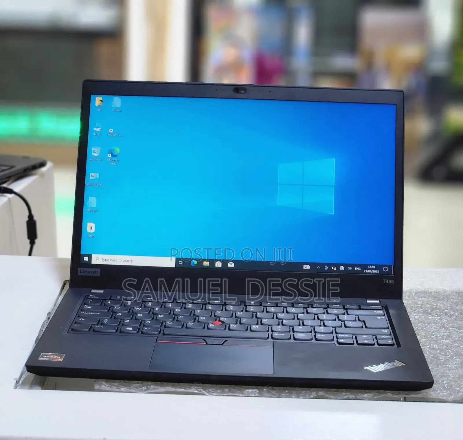 New Laptop Lenovo ThinkPad T495s 16GB AMD Ryzen 7 SSD 512GB