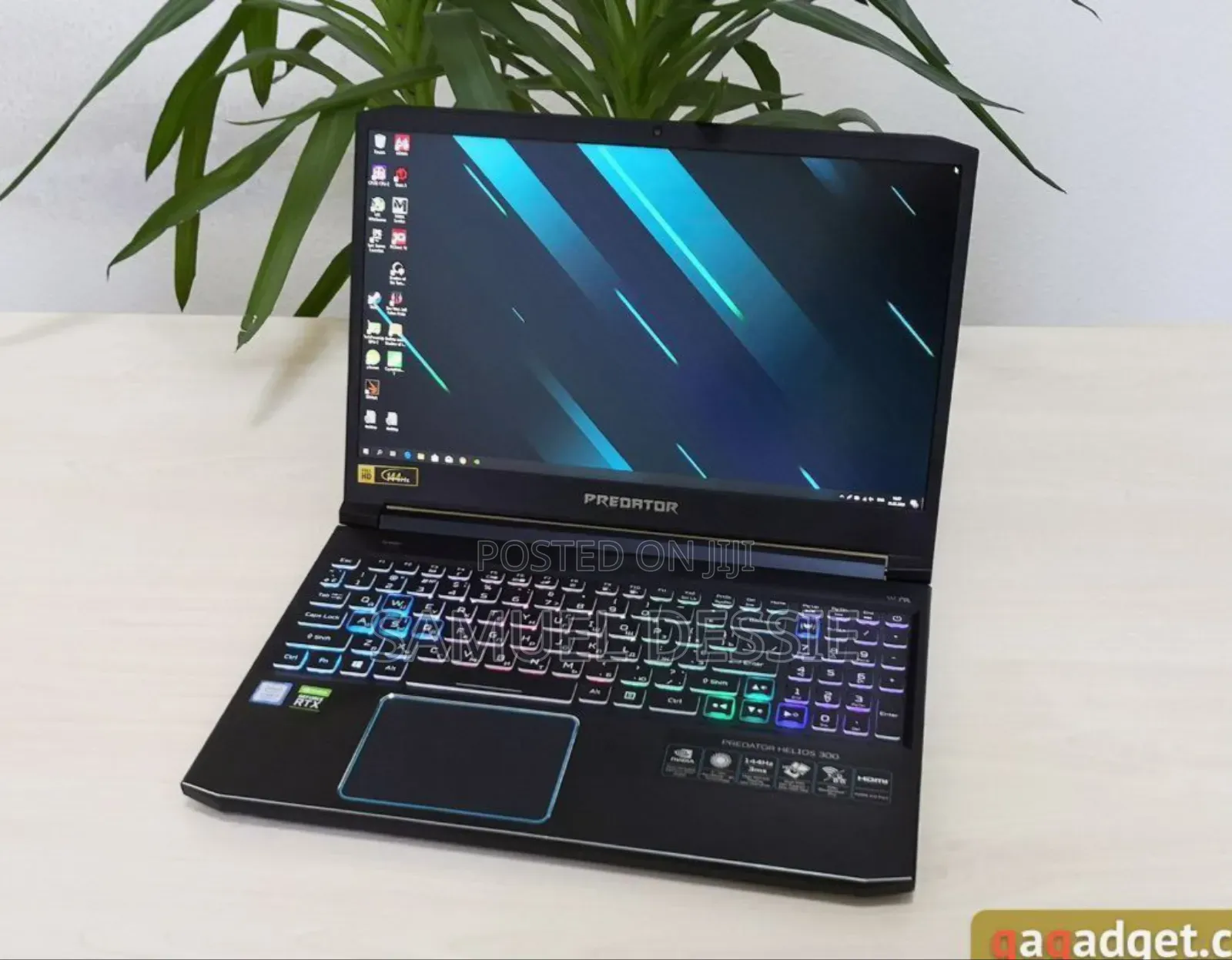 New Laptop Acer Predator Helios 300 16GB Intel Core I7 SSD 512GB