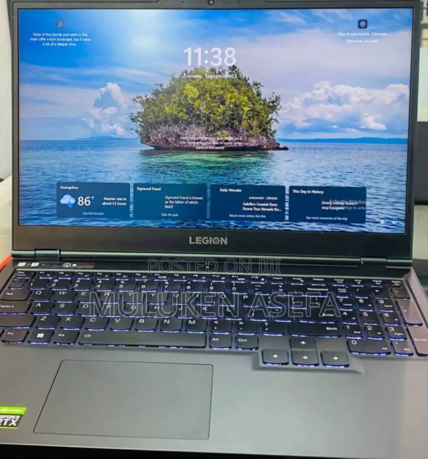 New Laptop Lenovo Legion 5 16GB AMD Ryzen 7 SSD 512GB