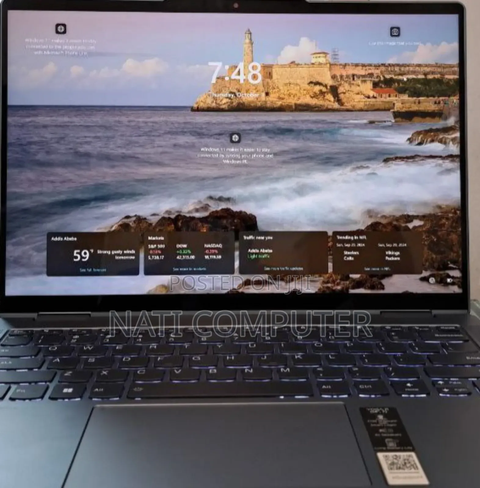 New Laptop Lenovo Yoga 9i 16GB Intel Core I7 SSD 512GB