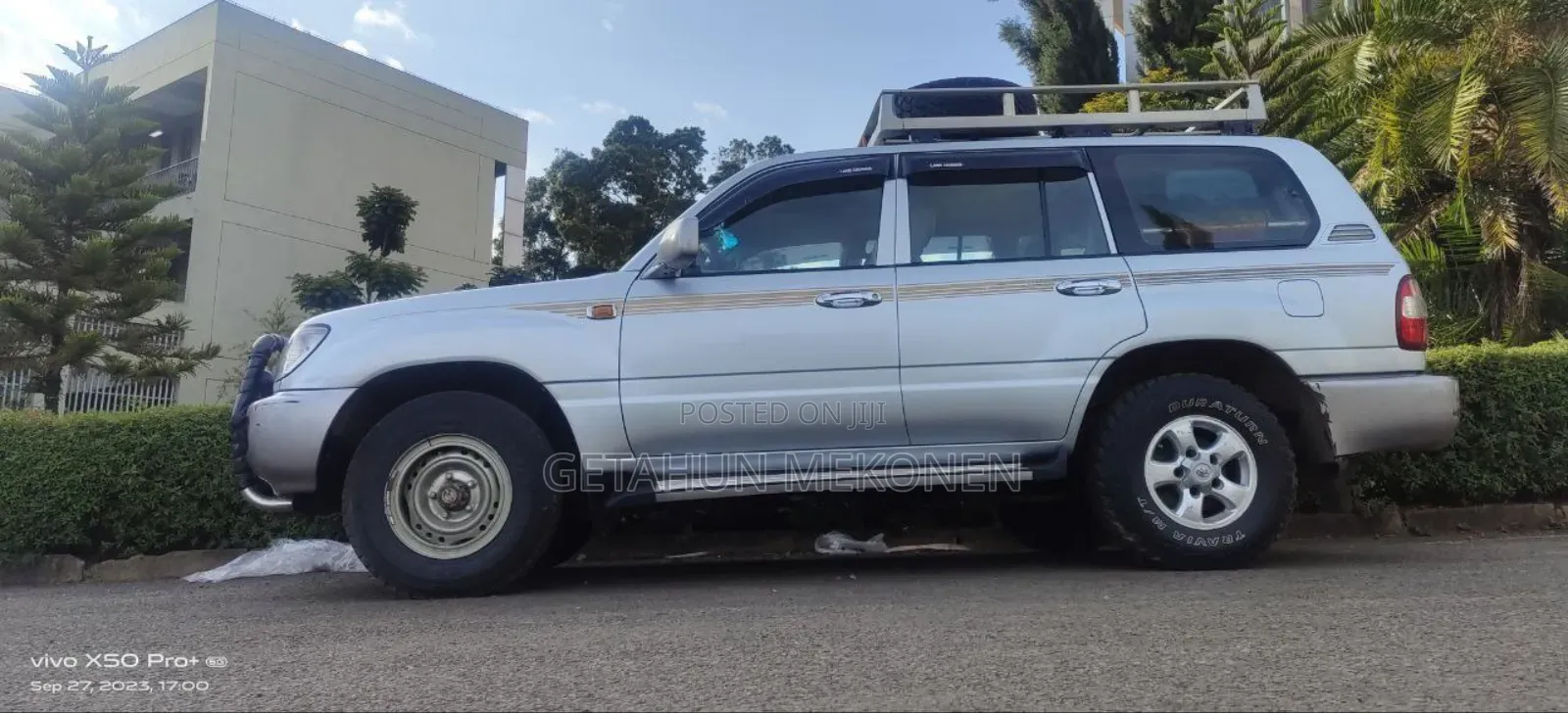 Toyota Land Cruiser 2004 Silver