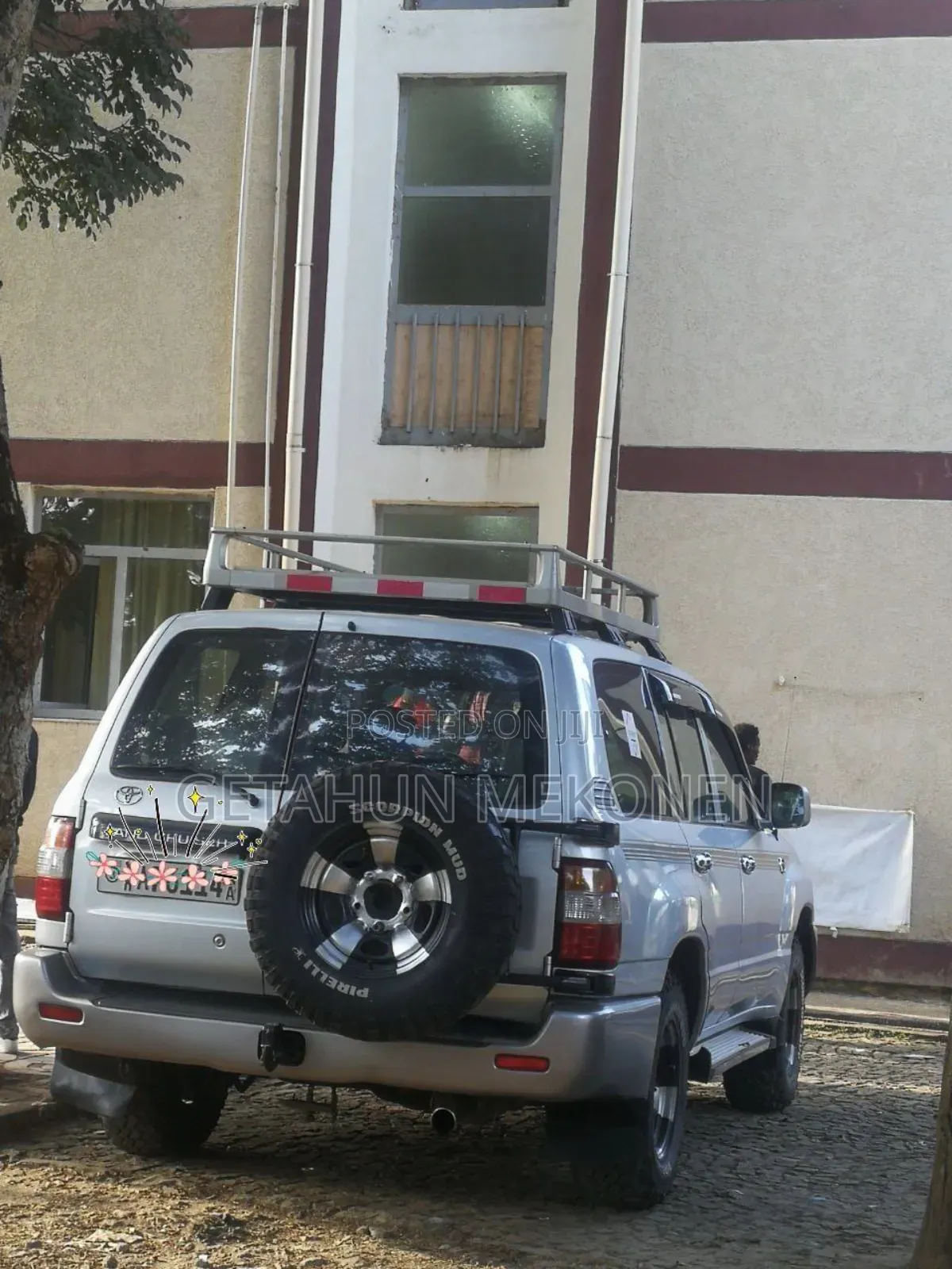 Toyota Land Cruiser 2004 Silver