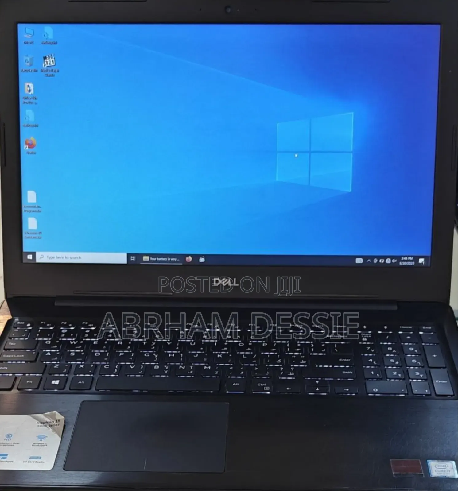 New Laptop Dell 8GB Intel Core I7 SSD 1T