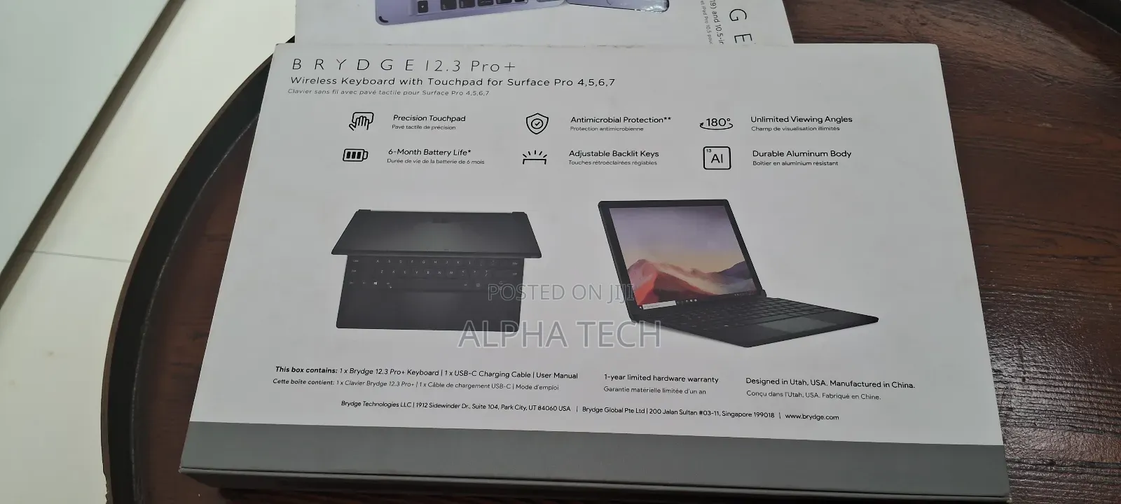 Brydge Wireless Keyboard – For Microsoft Surface Pro 4/5/6/7