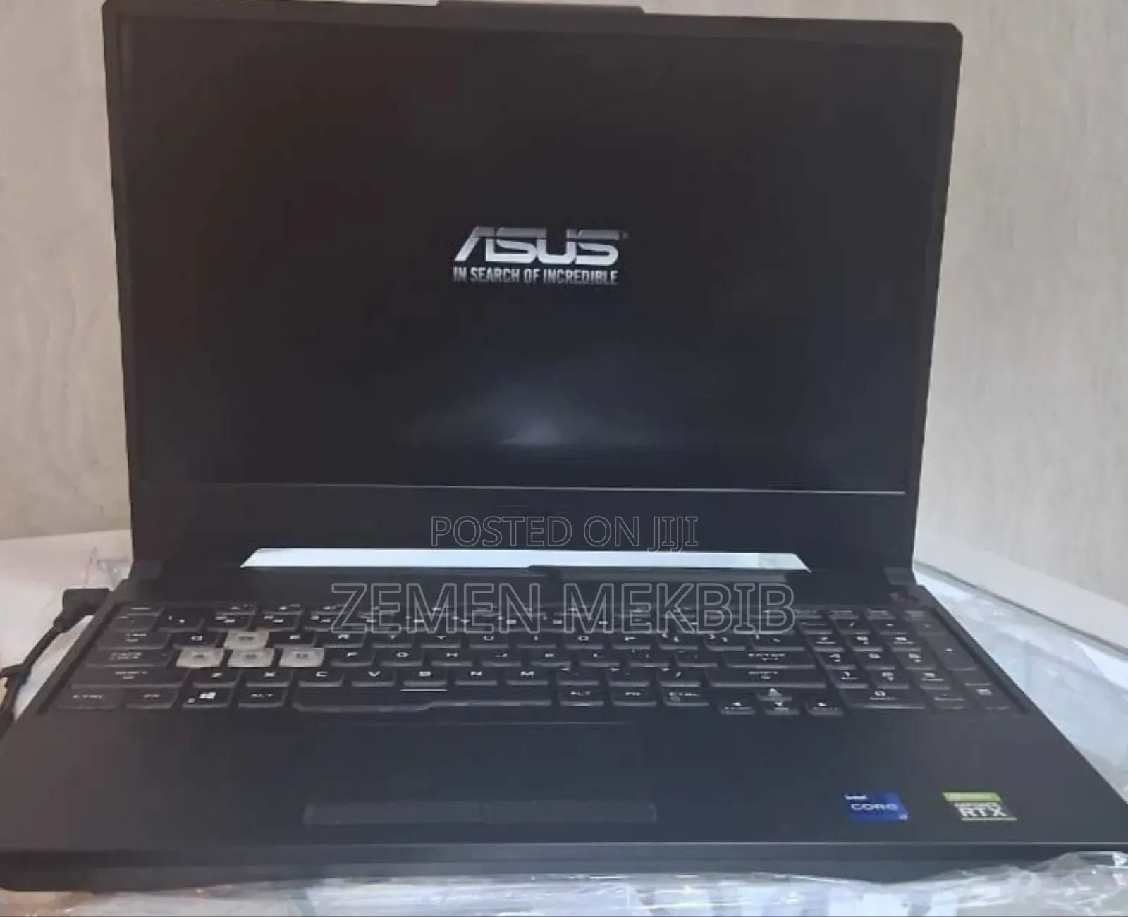 New Laptop Asus TUF Gaming A15 16GB Intel Core I7 SSD 512GB