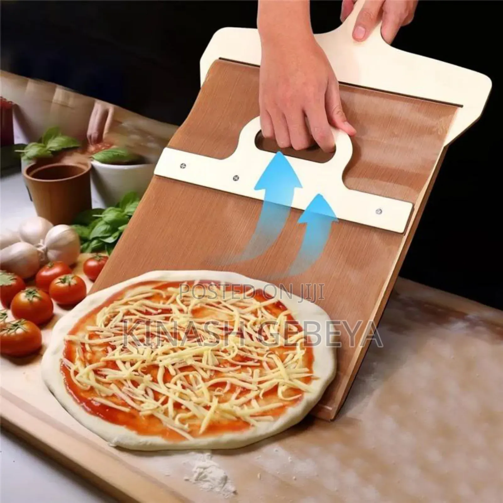 Wooden Sliding Pizza Peel