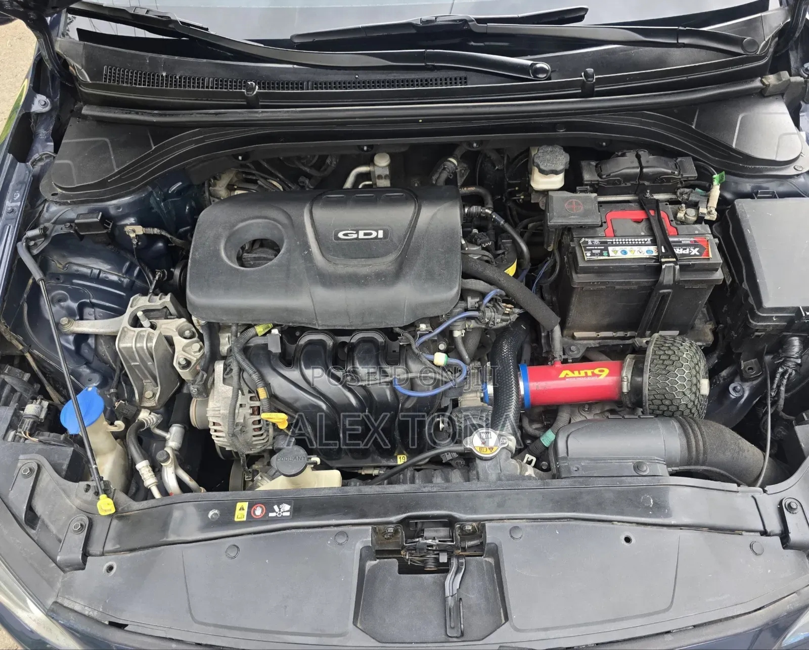 Hyundai Avante 2017 Blue