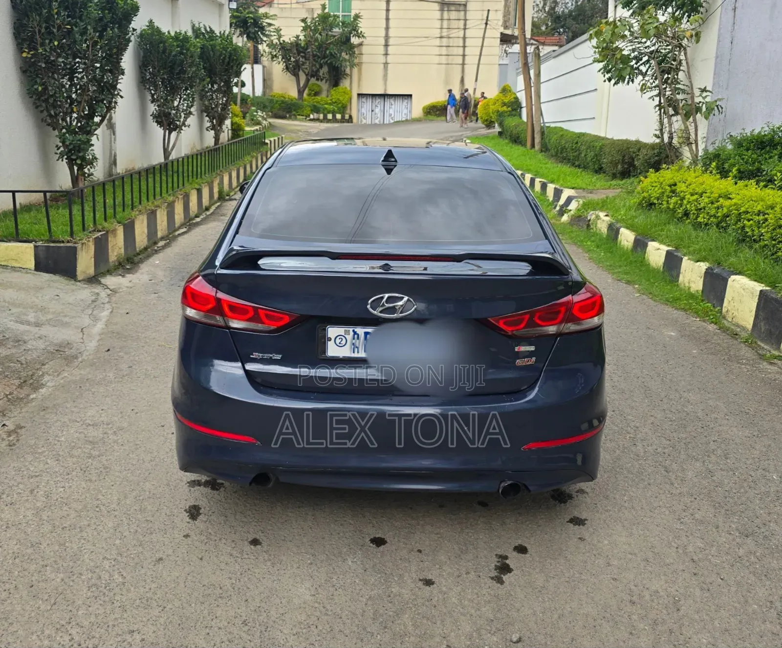 Hyundai Avante 2017 Blue
