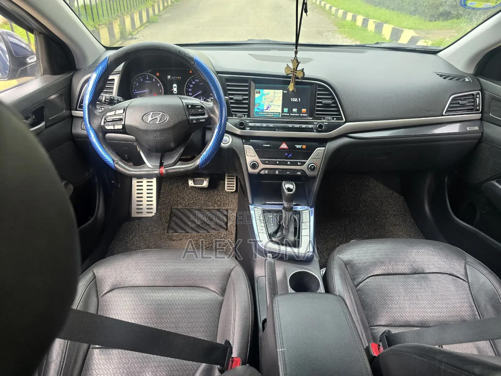 Hyundai Avante 2017 Blue