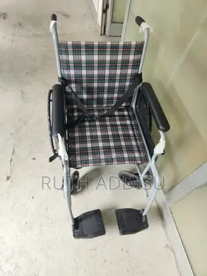 Wheelchair Belted Strong Foldable Very Strong Tyiers Wheelchair