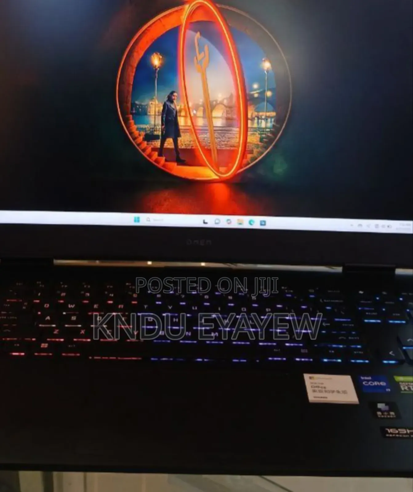 New Laptop HP Omen 17 16GB Intel Core I7 SSD 1T