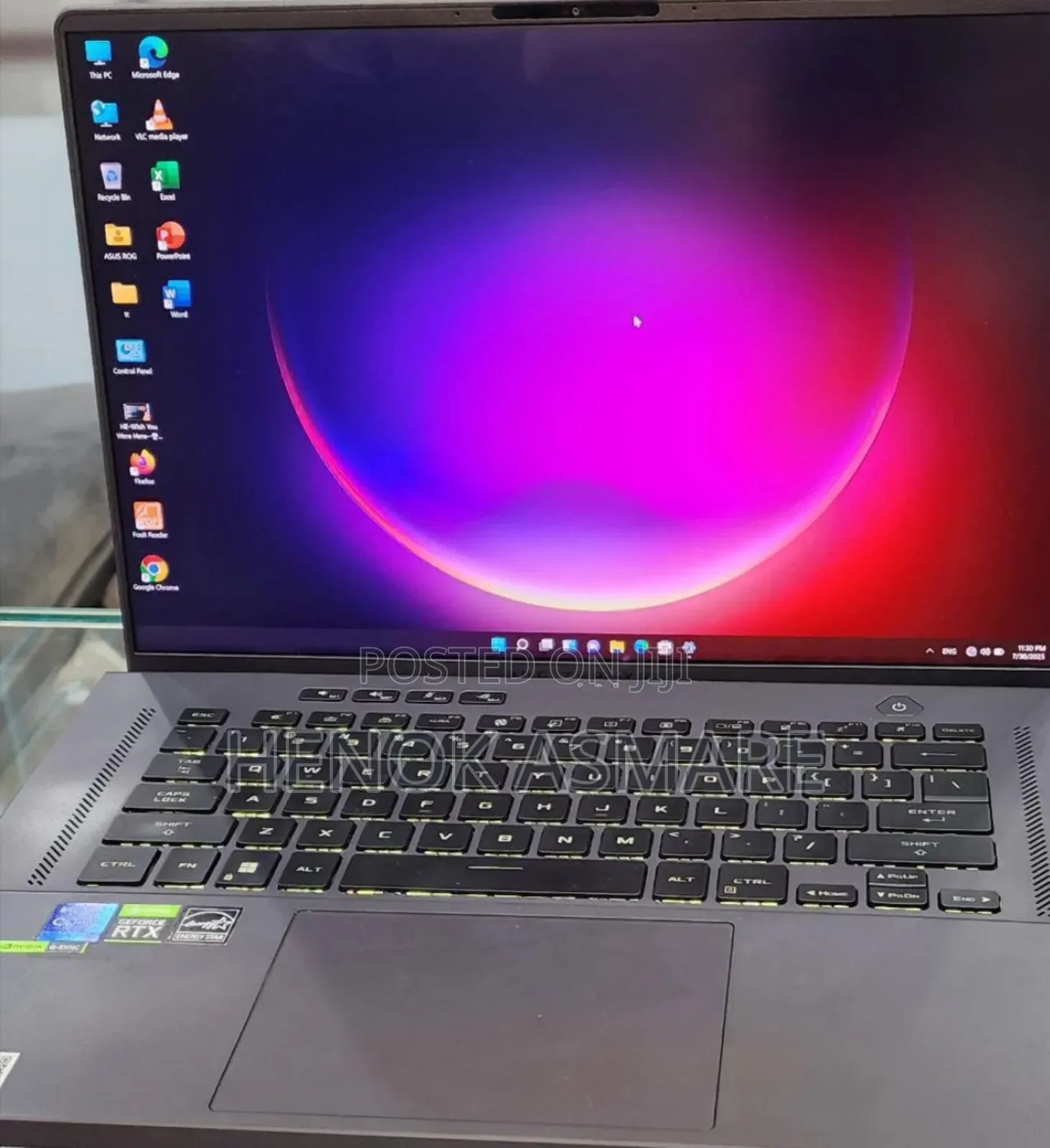 New Laptop Asus ROG Strix G15 16GB Intel Core I9 SSD 1T