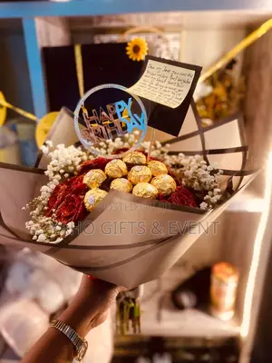 Bouquet With Chocolate