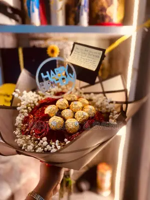 Bouquet With Chocolate