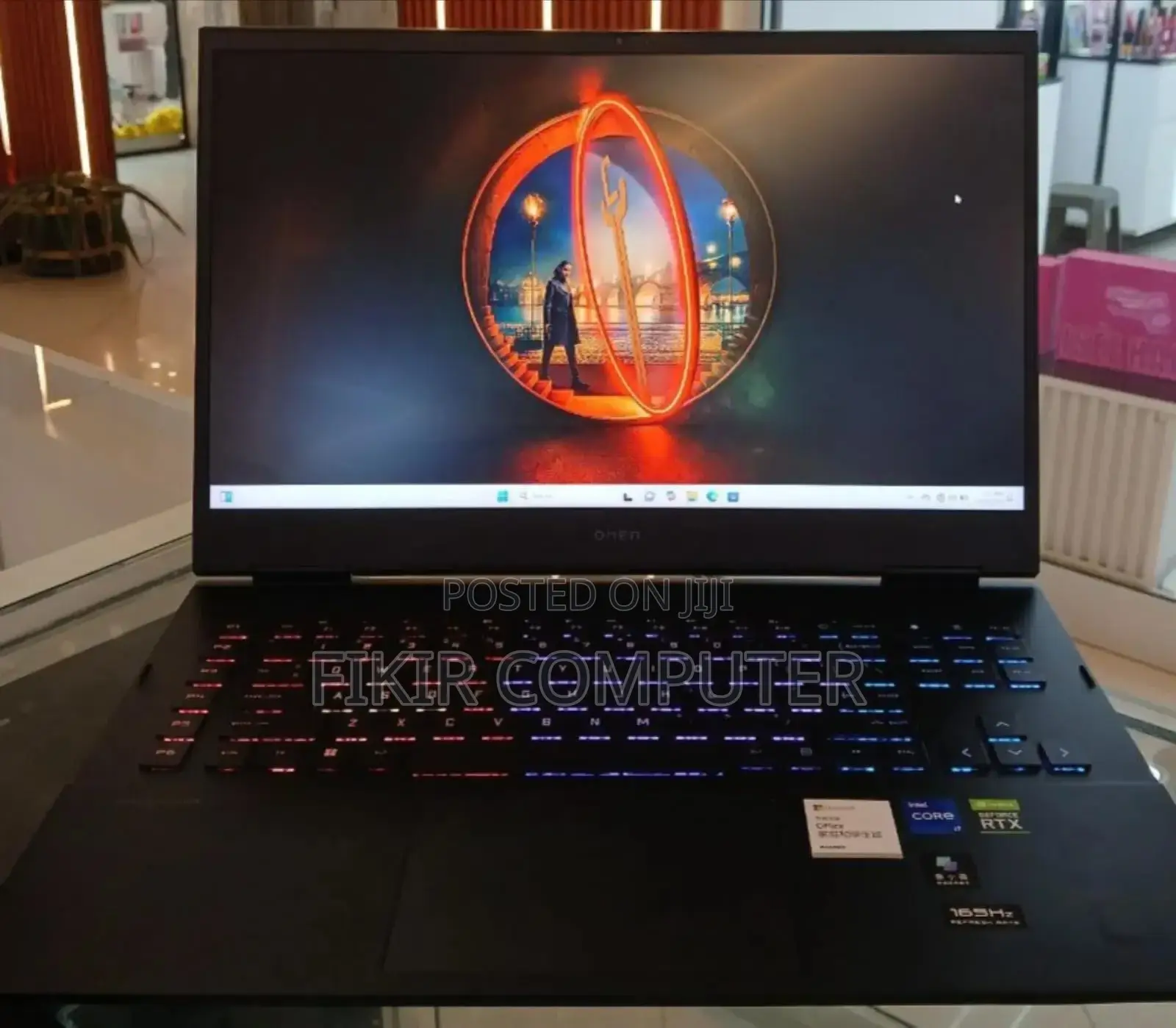 New Laptop HP Omen 17 16GB Intel Core I7 SSD 1T