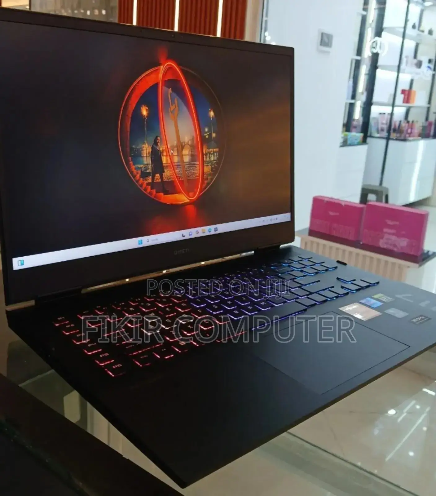 New Laptop HP Omen 17 16GB Intel Core I7 SSD 1T