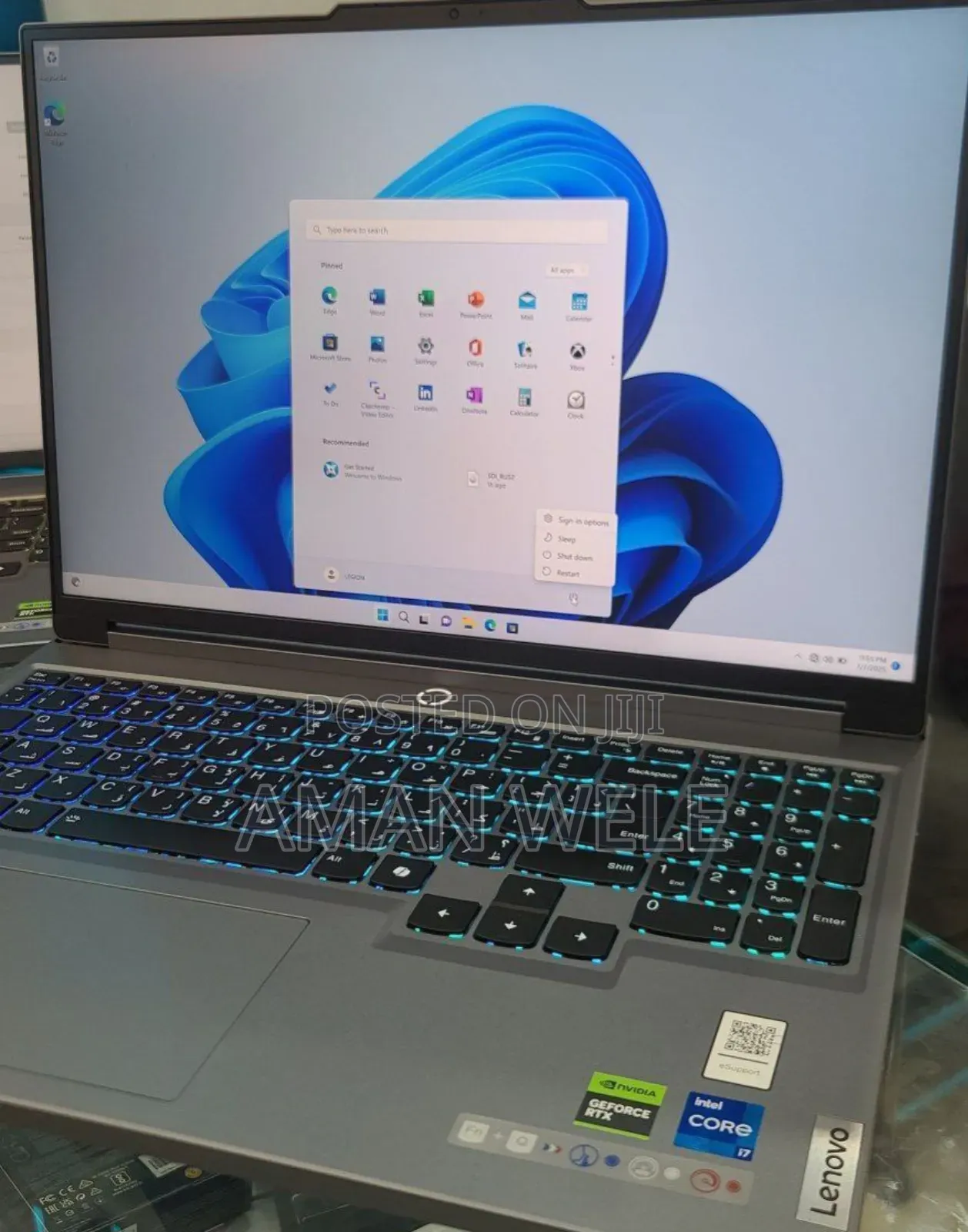 New Laptop Lenovo Legion 5 16GB Intel Core I7 SSD 1T